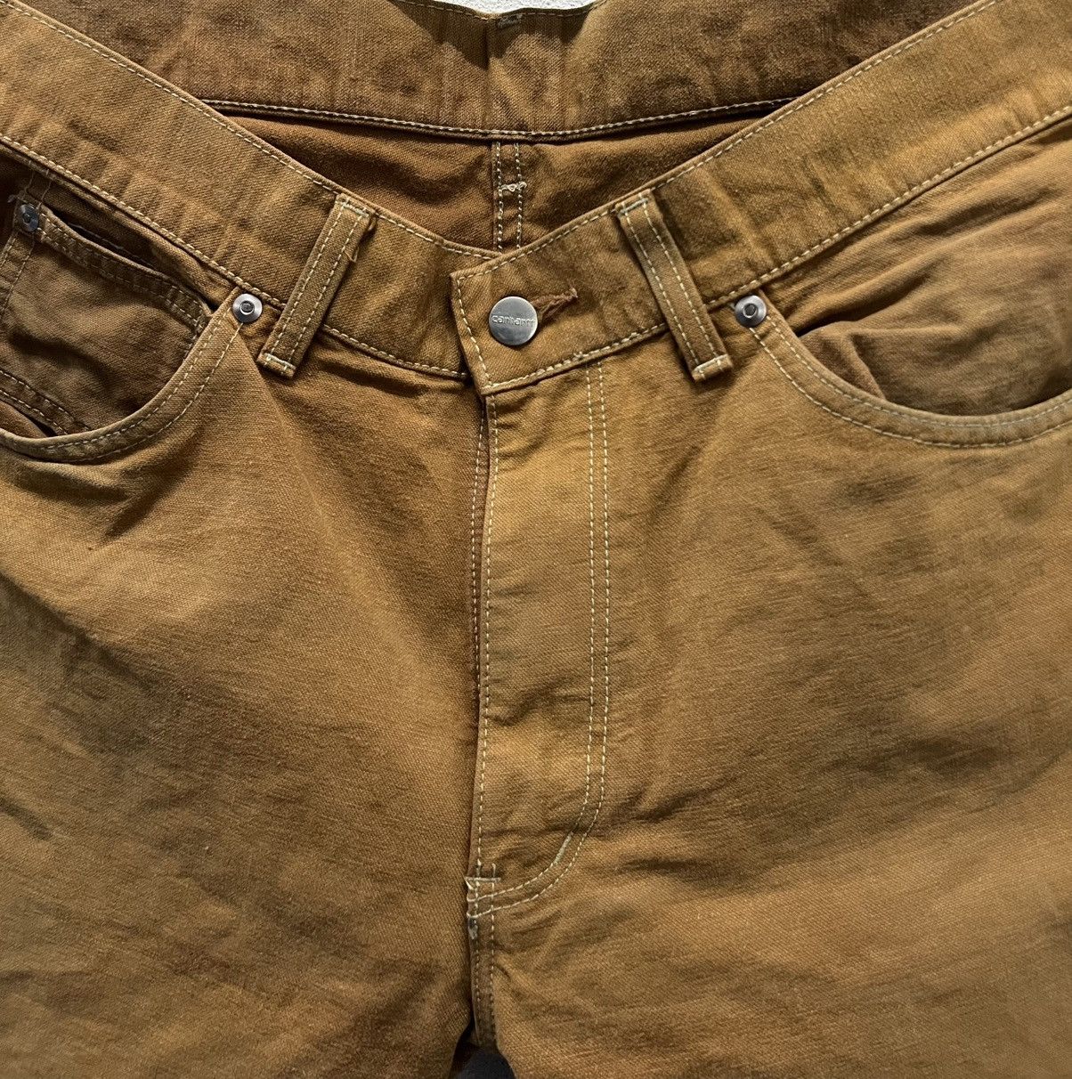 Carhartt × Vintage VINTAGE CARHARTT DENIM PANTS Size US 35 - 19 Thumbnail