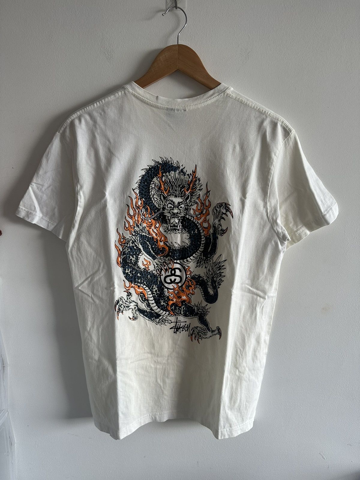 Stussy Vintage Stussy Dragon Rare Streetwear Large size t-shirt Size US L / EU 52-54 / 3 - 3 Thumbnail