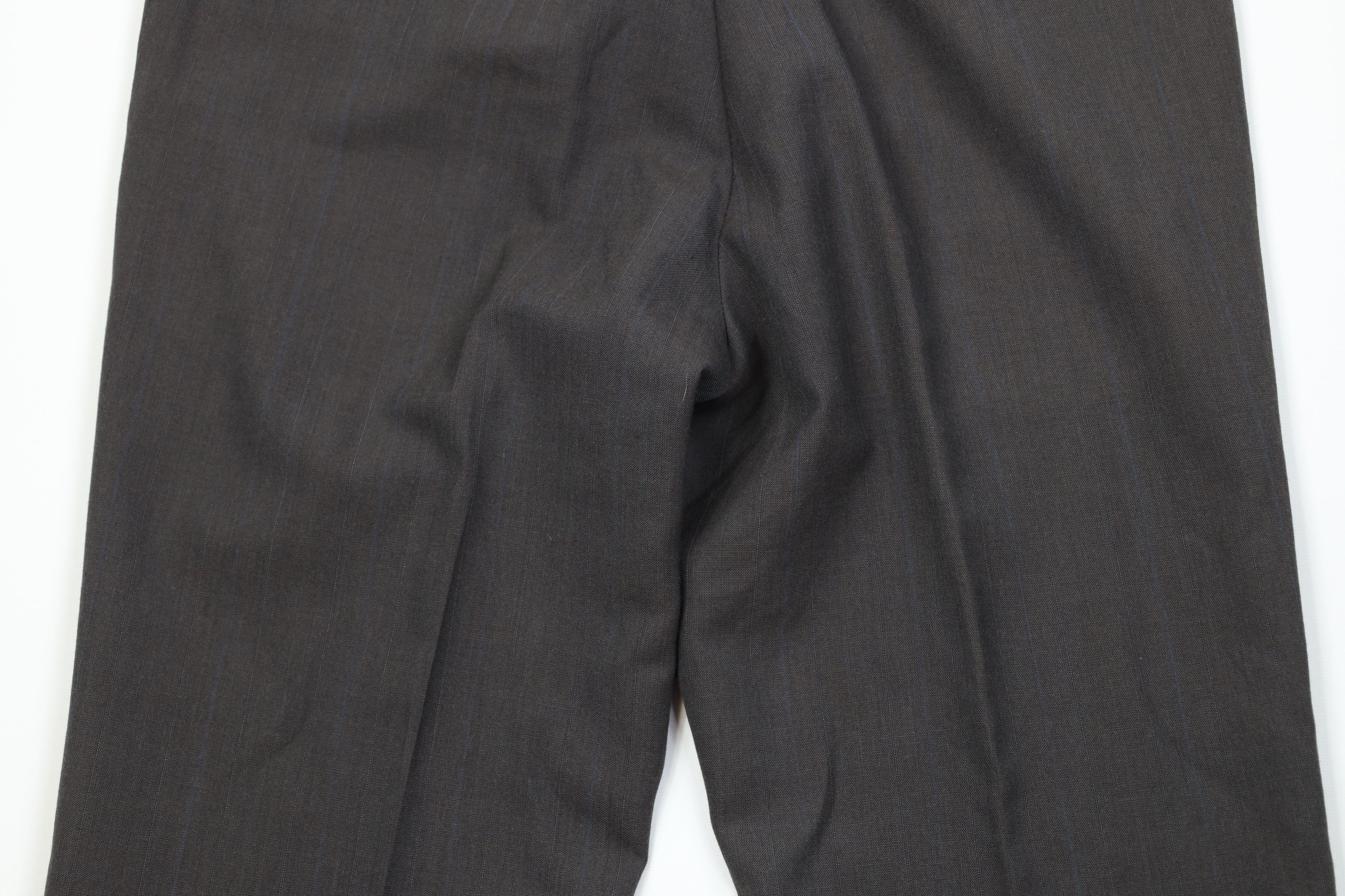 Vintage Vintage 90s Streetwear Knit Pinstriped Wide Leg Chino Pants Size US 32 / EU 48 - 12 Thumbnail