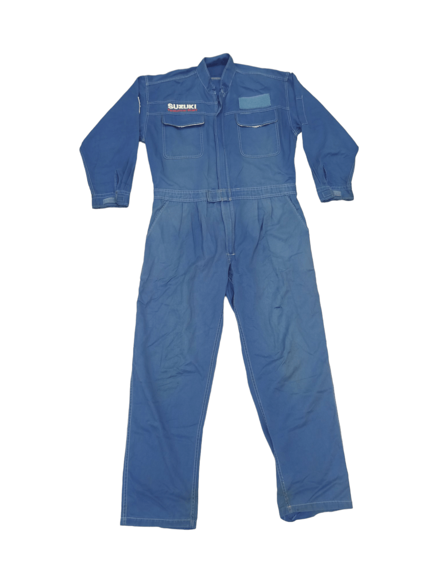 Gear for Sports Vintage Suzuki Technical Staff Fade Blue Coveralls Size US 37 - 11 Thumbnail