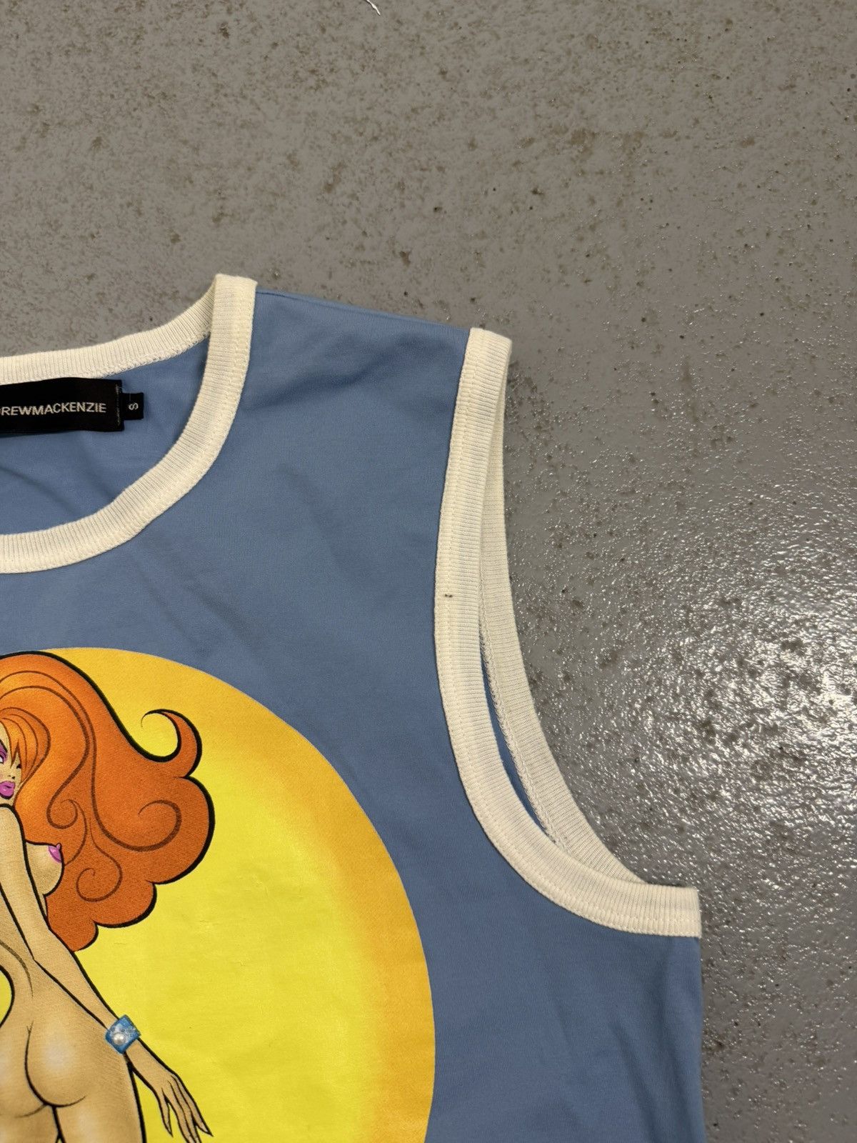 Andrew Mackenzie Vintage S/S 2005 Andrew Mackenzie Rhinestones Tank Top Size US S / EU 44-46 / 1 - 4 Thumbnail