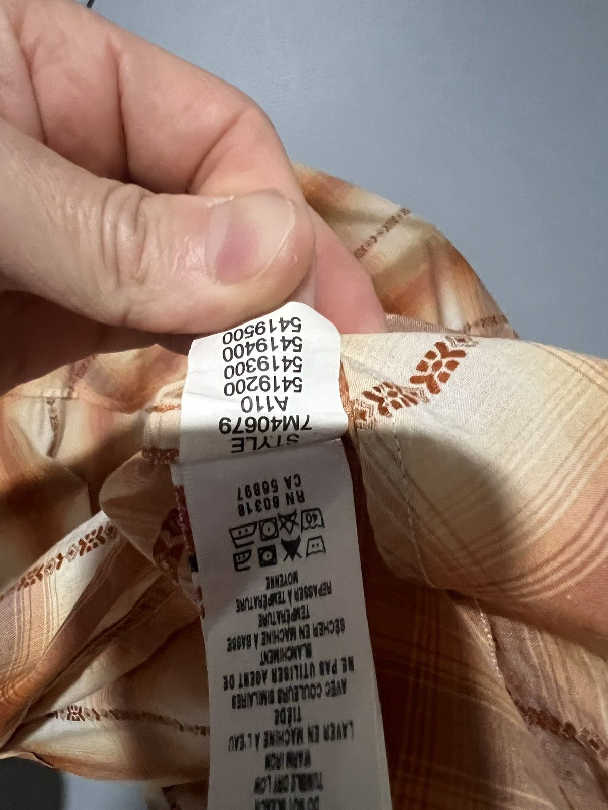 Lucky Brand Lucky Brand Shirt Size XXL Brown Diamond Plaid Pearl Snap Size US XXL / EU 58 / 5 - 7 Thumbnail