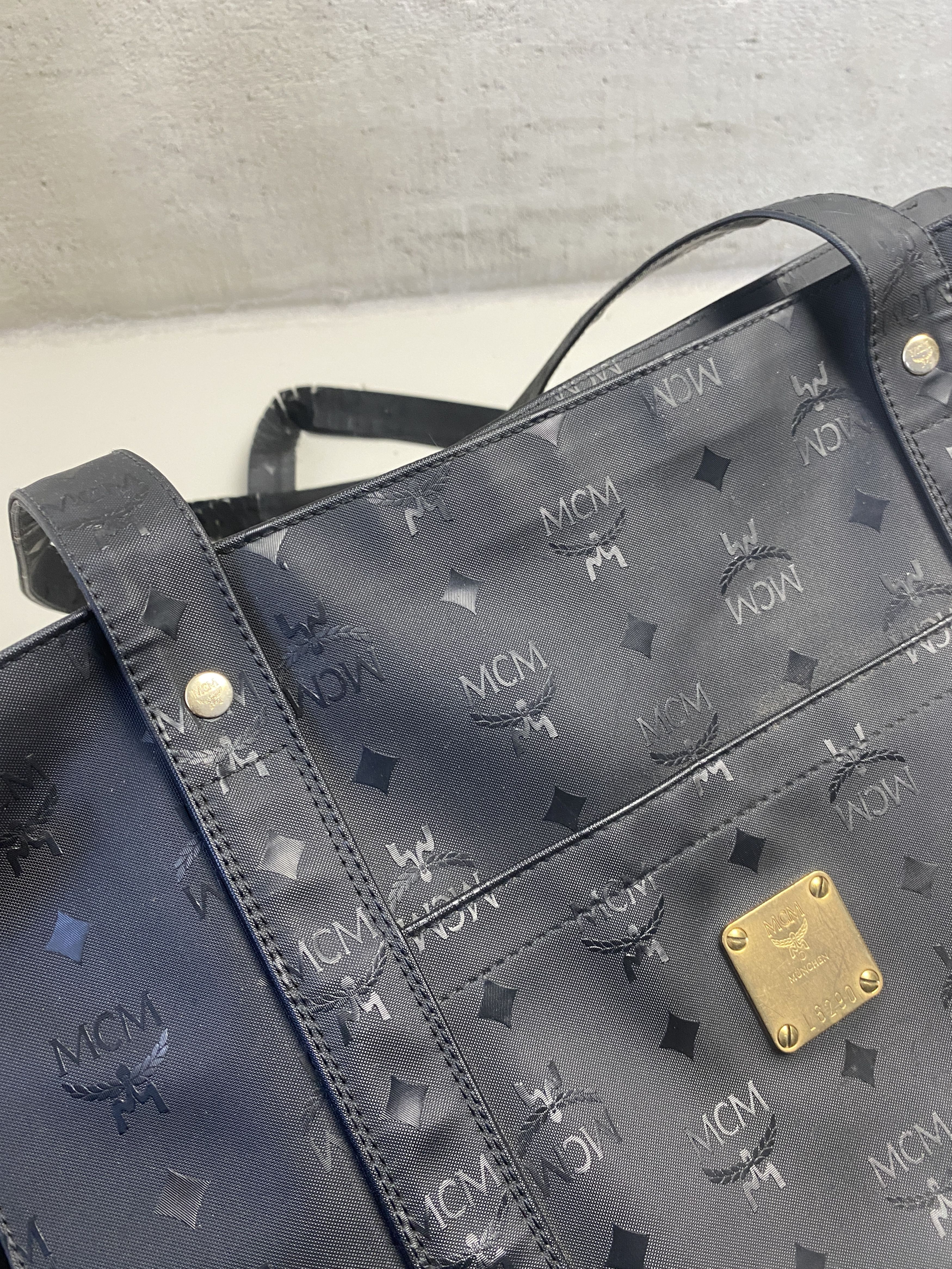 MCM MCM monogram tote big shopper shoulder vintage Size ONE SIZE - 5 Thumbnail