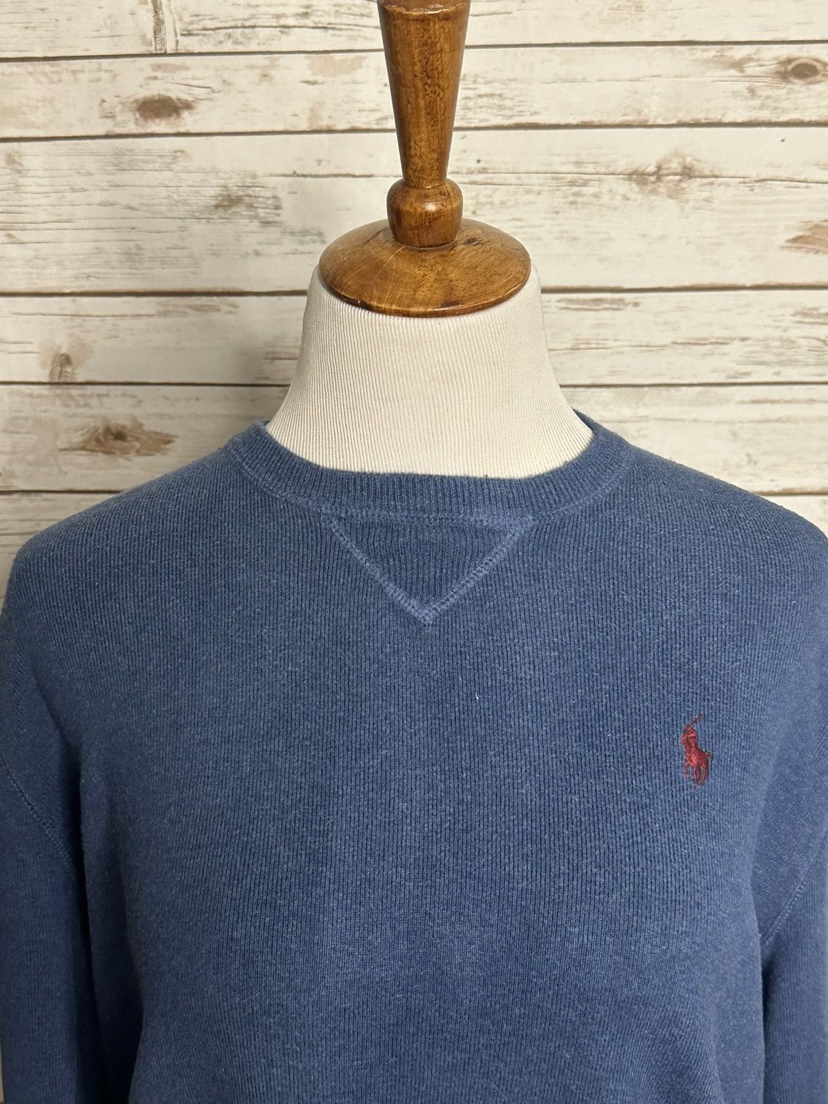 Polo Ralph Lauren Vintage Polo Ralph Lauren cotton crew neck pullover sweater Size US M / EU 48-50 / 2 - 2 Thumbnail