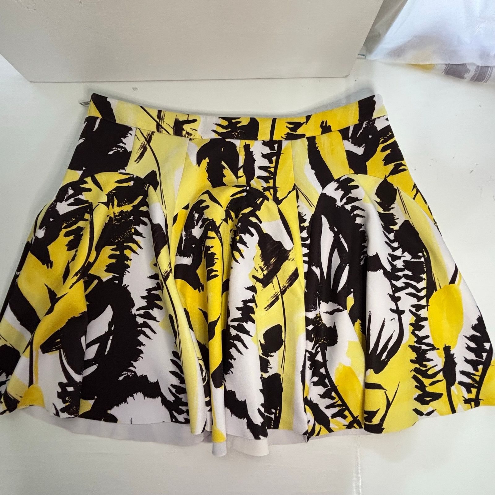 Other INC International Concepts Floral A-Line Mini Skirt Size 16 Size 38" / US 16 / IT 52 - 5 Thumbnail