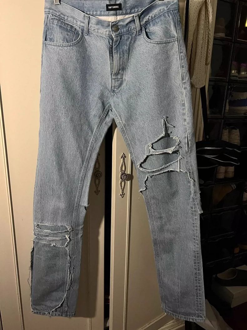 Raf simons Light blue jeans