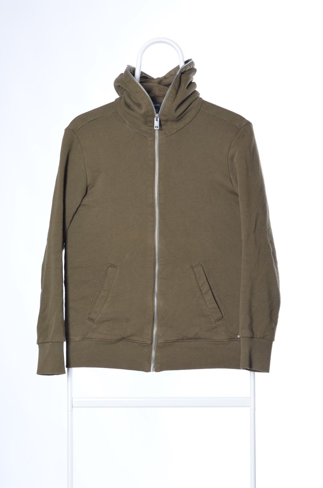 Diesel DIESEL Y2K BLACK NINJA FULL ZIP HOODIE Size US XS / EU 42 / 0 - 3 Thumbnail