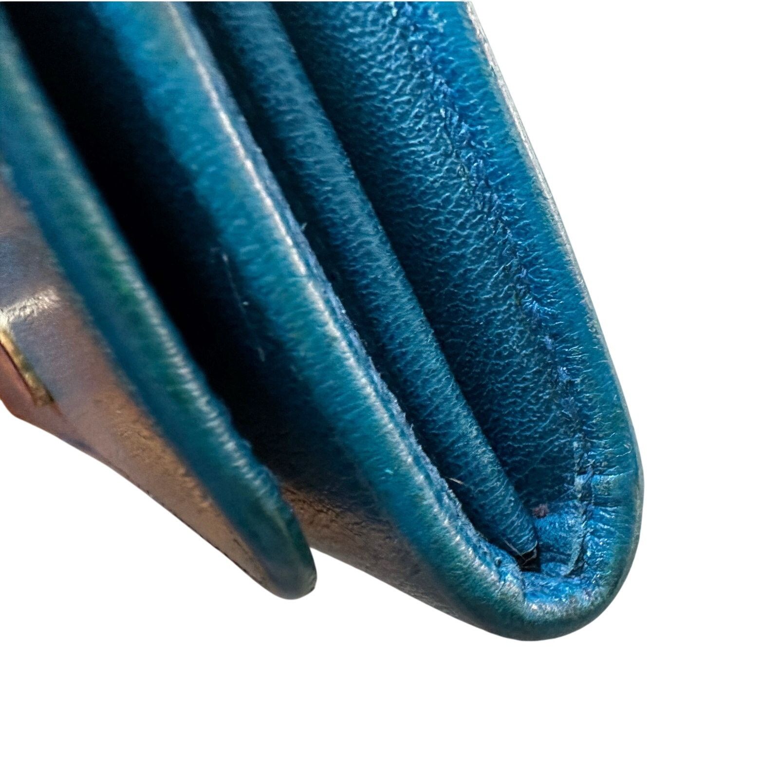 Loewe Loewe Blue Flap Long Wallet Size ONE SIZE - 13 Thumbnail