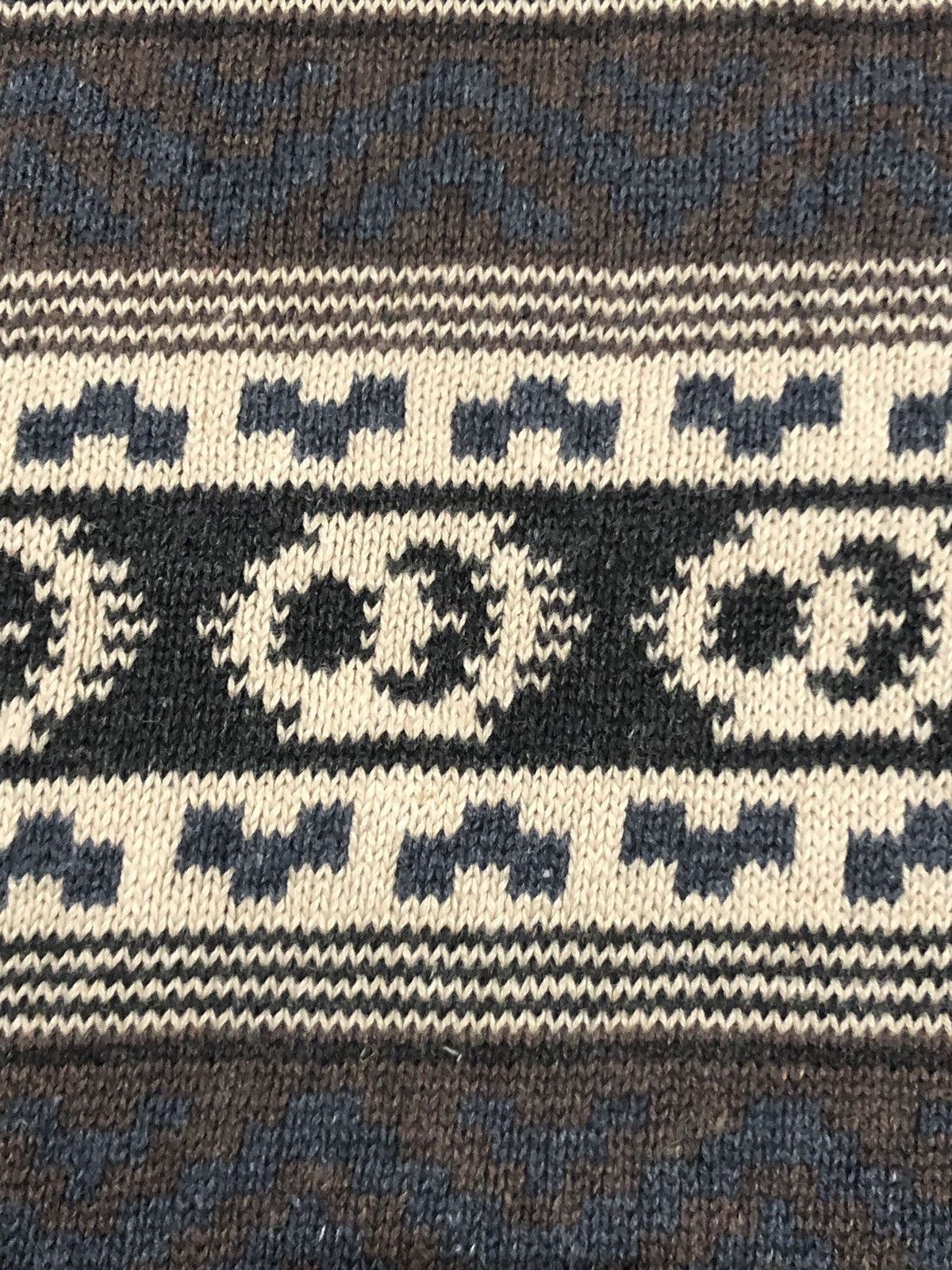 Vintage Vtg 90s Duplex Designs Navajo Aztec Western Pattern Sweater Size US L / EU 52-54 / 3 - 2 Thumbnail