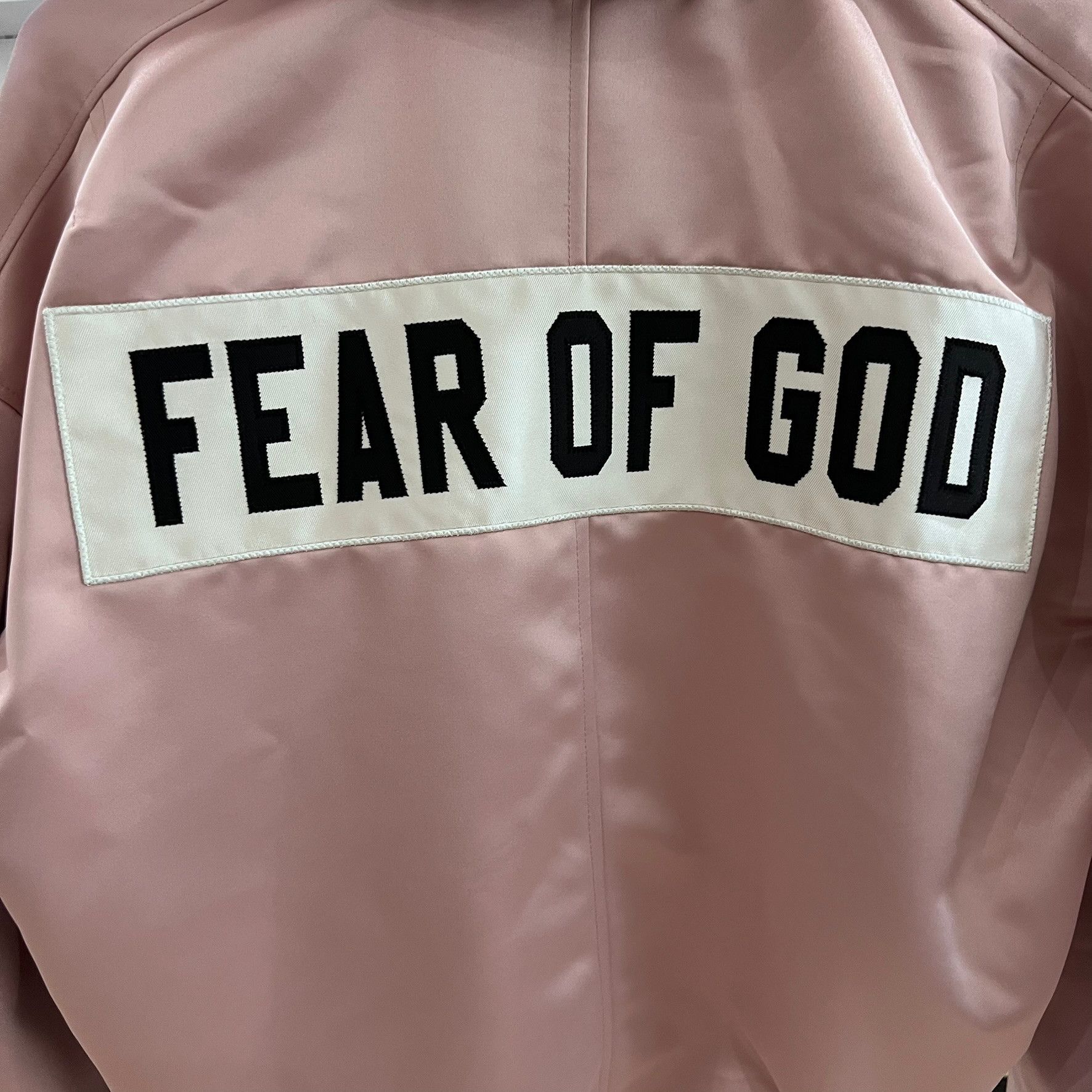 Fear of God RARE Fear of God '17 5th Collection Satin Coaches Bomber Size US M / EU 48-50 / 2 - 7 Thumbnail