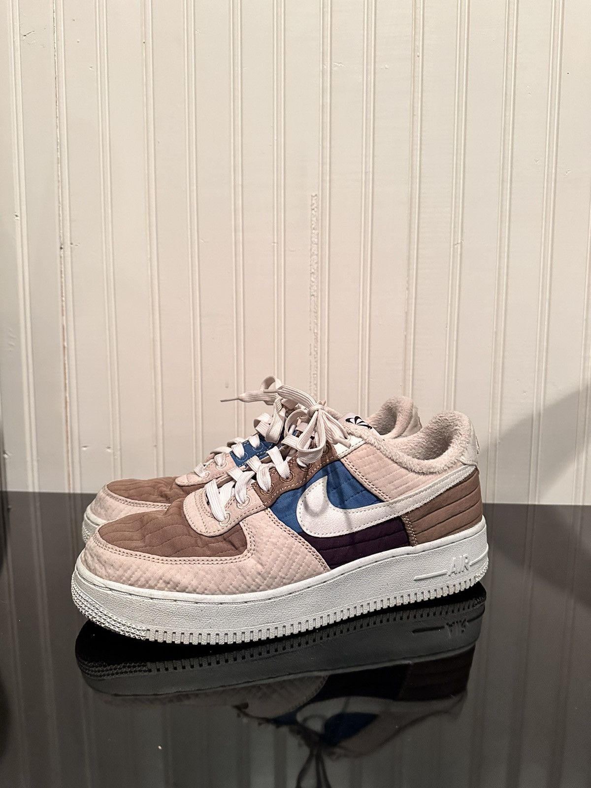 Nike Nike Air Force 1 ‘07 “Toasty” Fur Lined Size US 7.5 / EU 40-41 - 3 Thumbnail
