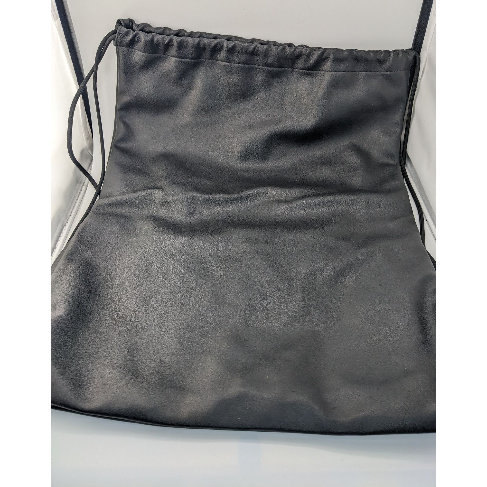 Other Gothic Black Squad Drawstring Backpack With Inner Zipper Poc Size ONE SIZE - 10 Thumbnail