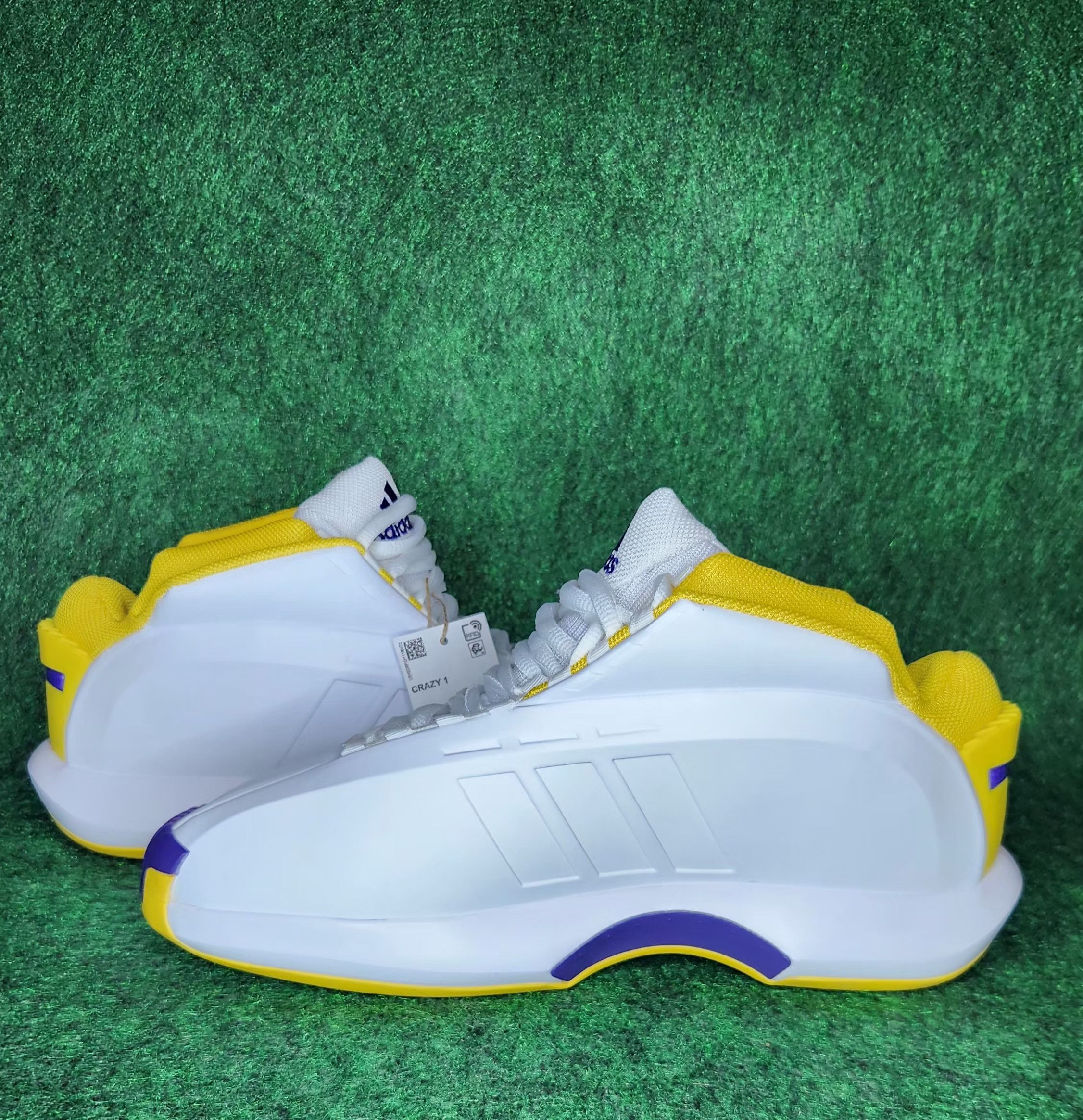 Adidas × Vintage Adidas Crazy 1 Lakers Home Men's 9.5 Shoes GY8947 Size US 9.5 / EU 42-43 - 7 Thumbnail