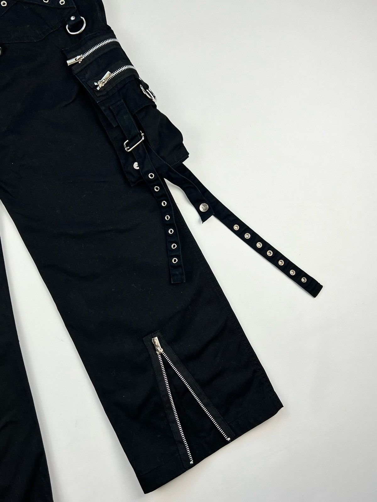 Japanese Brand Vintage Bondage Cargo Pant queen of darkness rock Size US 36 / EU 52 - 18 Thumbnail