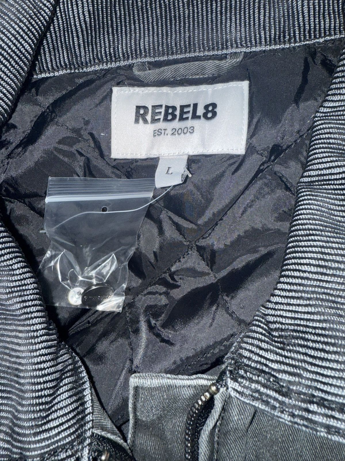 Rebel8 Rebel8 zip work jacket Size US L / EU 52-54 / 3 - 4 Thumbnail