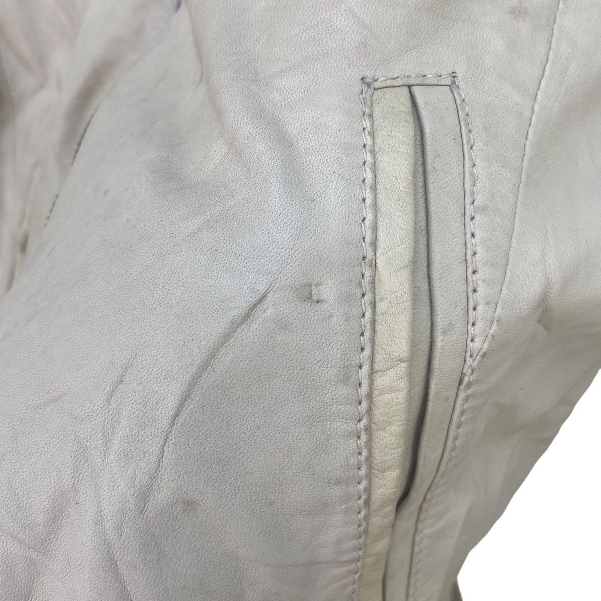 Bray Steve Alan Made in Italy Bray Steve Alan Biker Leather Jacket Size US S / EU 44-46 / 1 - 10 Thumbnail