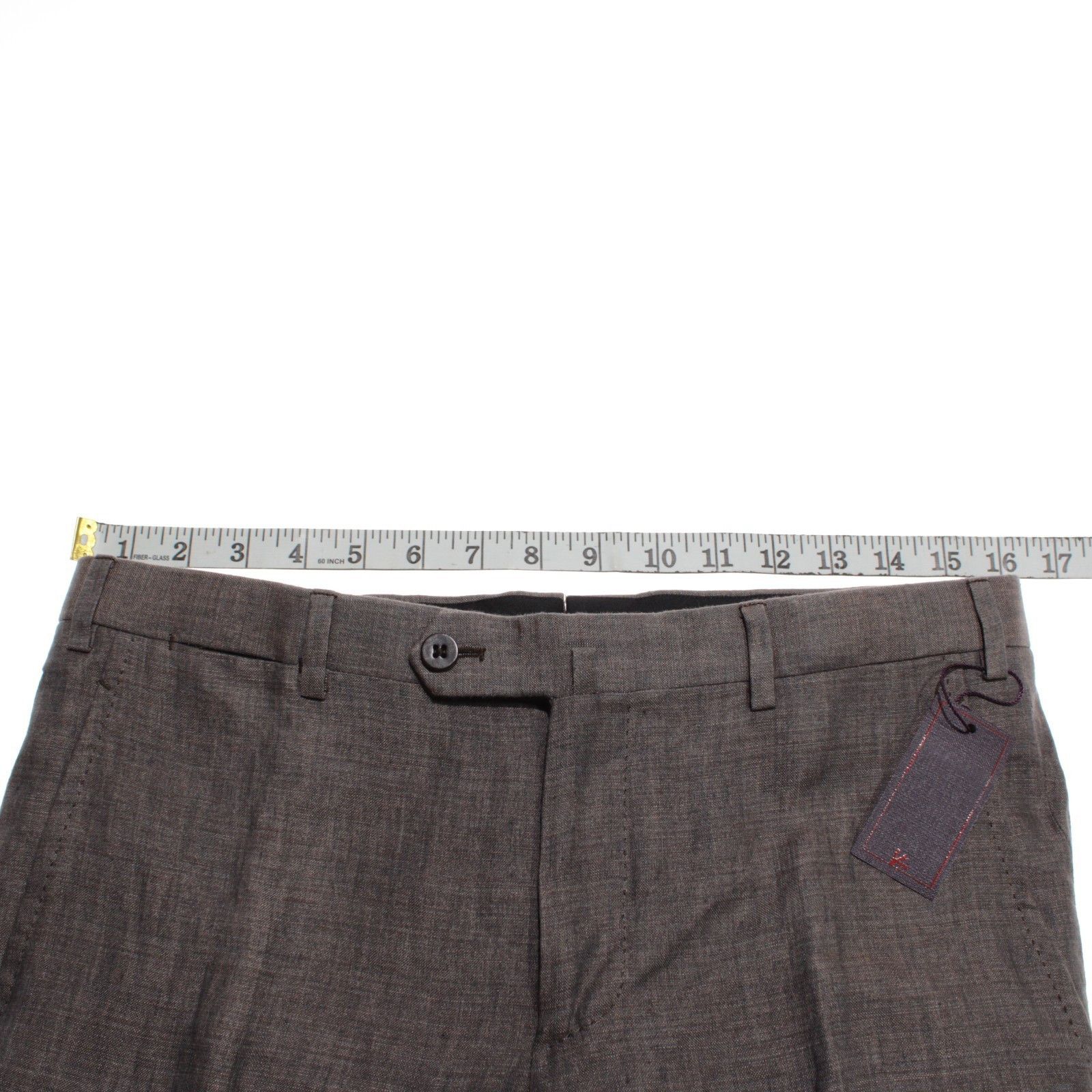 Isaia isaia New with tags Dress Pants Size 30 US In Brown Size US 30 / EU 46 - 7 Thumbnail