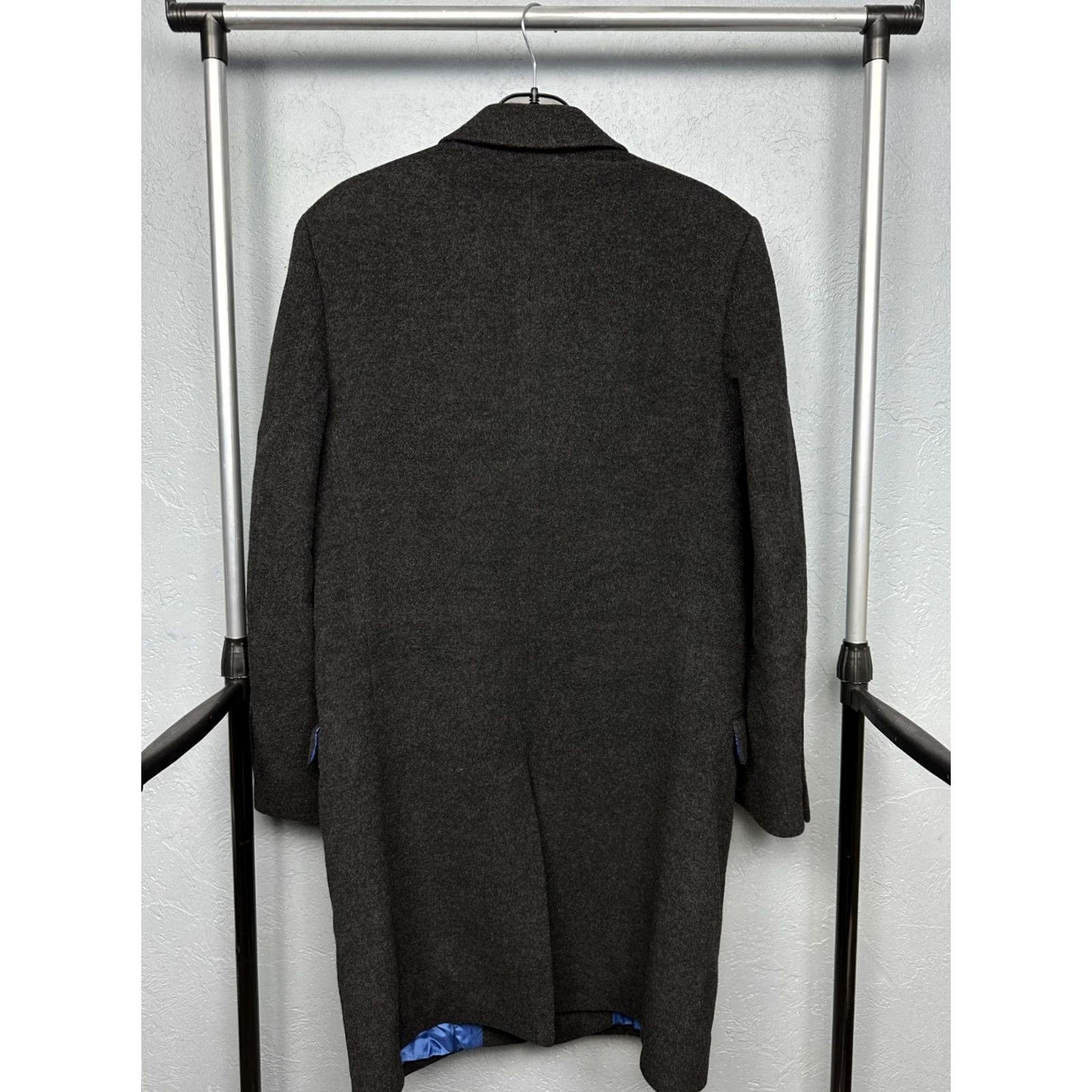Charles Tyrwhitt Charles Tyrwhitt Mens Wool Coat Jacket M Overcoat Gray Wool Coat Mens - 100% Wool - Long Jacket Closure Button Regular Size XS-? Size US M / EU 48-50 / 2 - 6 Thumbnail