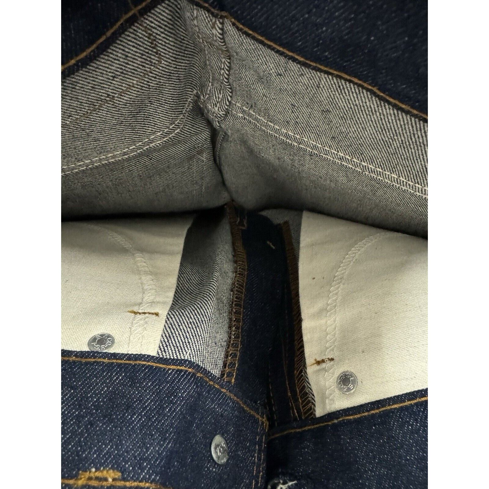 Levi's Deadstock True Vintage 70s Levi’s 509 Blue Jeans W29 X L34 Size US 29 - 9 Thumbnail