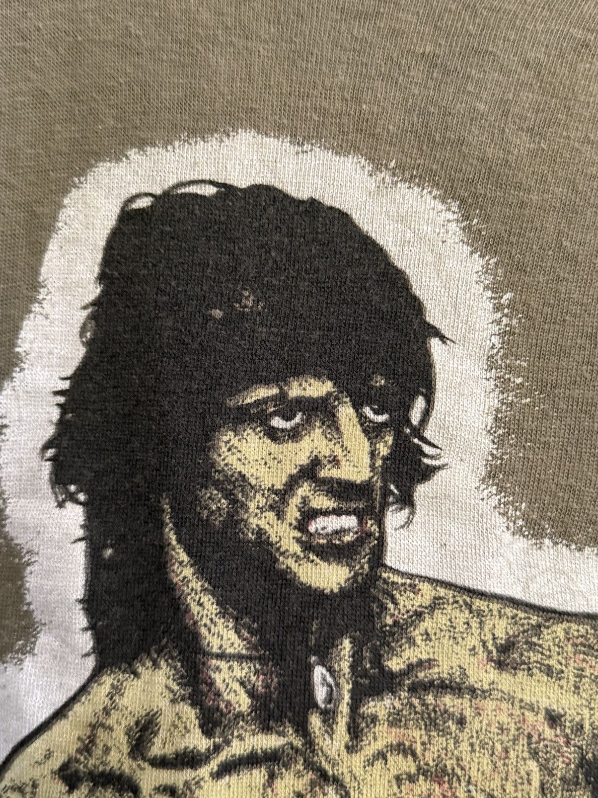 Vintage Thrashed Vintage 80s Rambo Movie Promo Sun Faded Tee Size US M / EU 48-50 / 2 - 4 Thumbnail