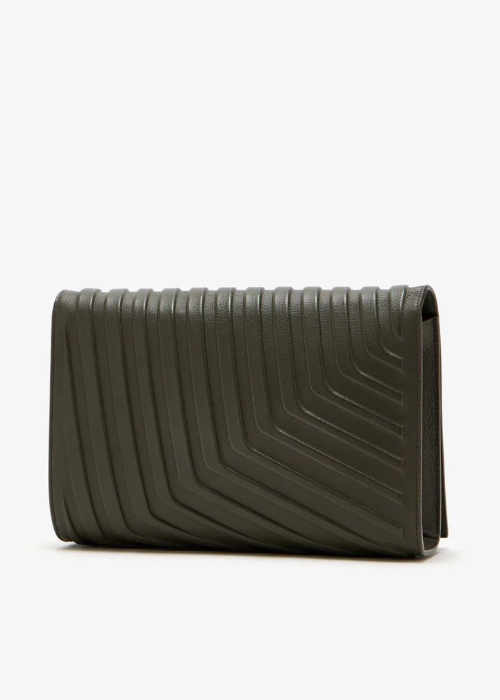 Balenciaga o1srvl11e0825 Size: OS / Car Flap Bag With Strap in Green Size ONE SIZE - 4 Thumbnail