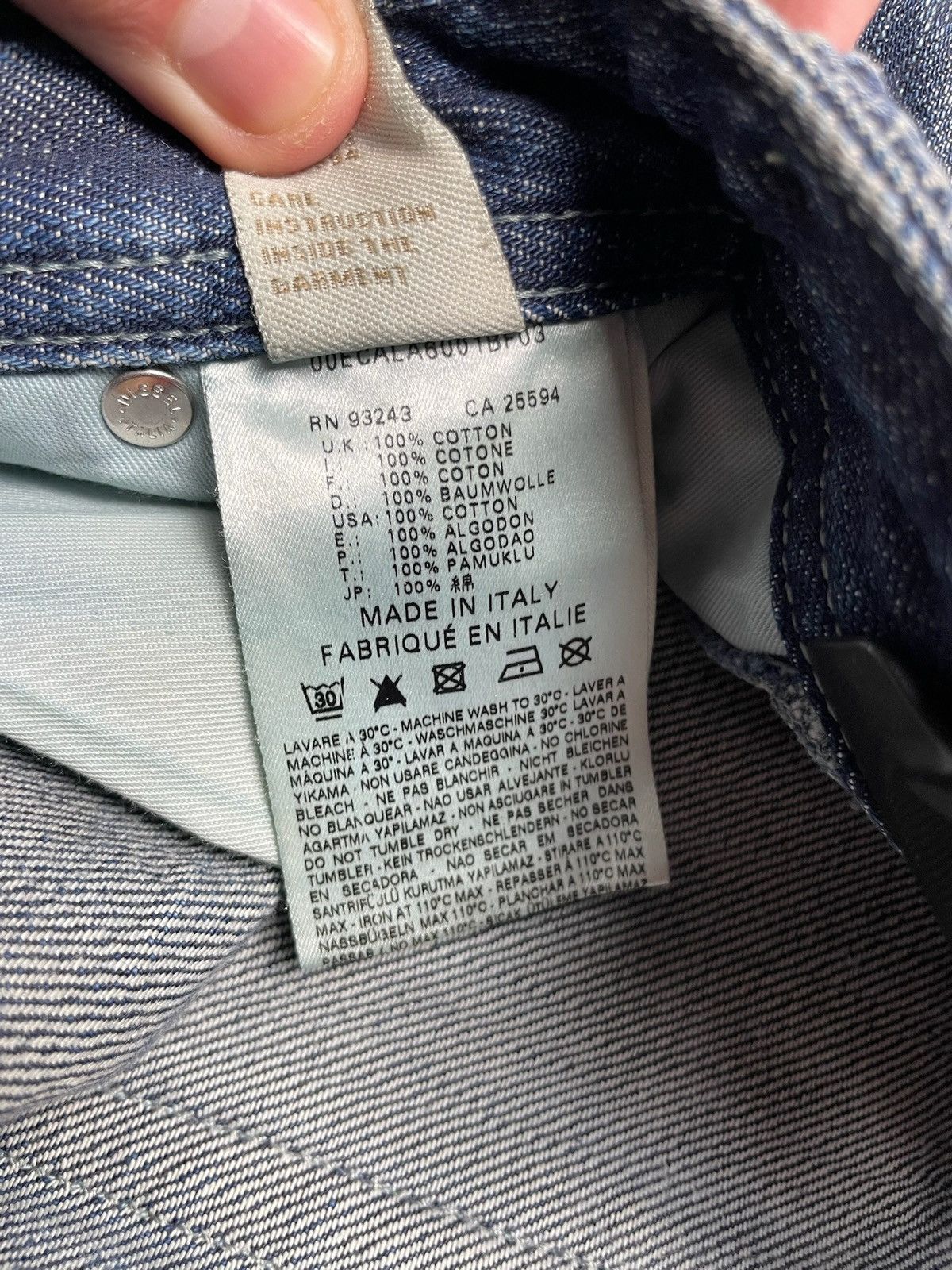 Other Vintage Diesel jeans denim Y2K pants logo W33 L32 Size US 33 - 8 Thumbnail