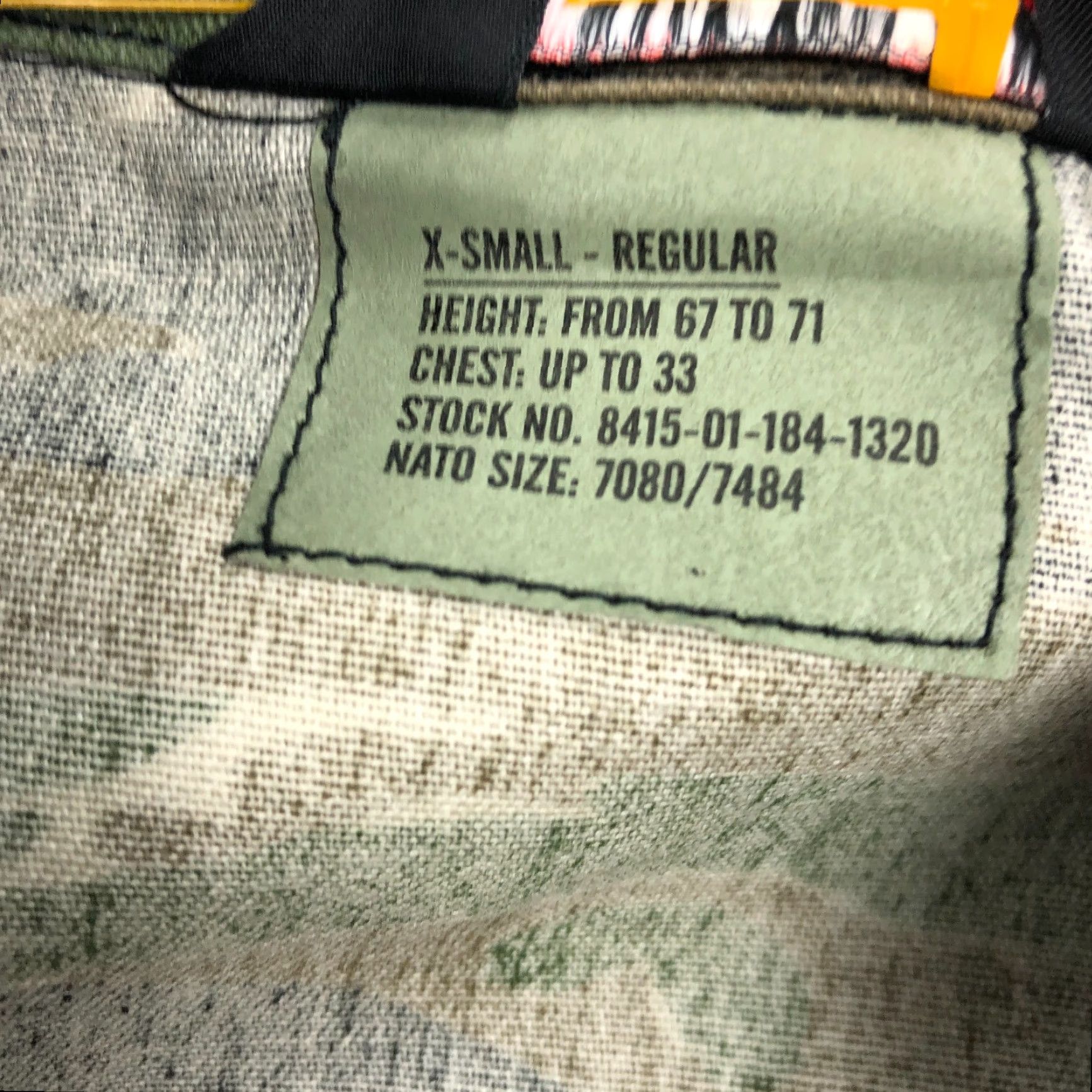 Vintage TRU-SPEC Coat Shirt Mens XS Tiger Stripe Camo Canvas Military Jacket Size US XS / EU 42 / 0 - 5 Thumbnail