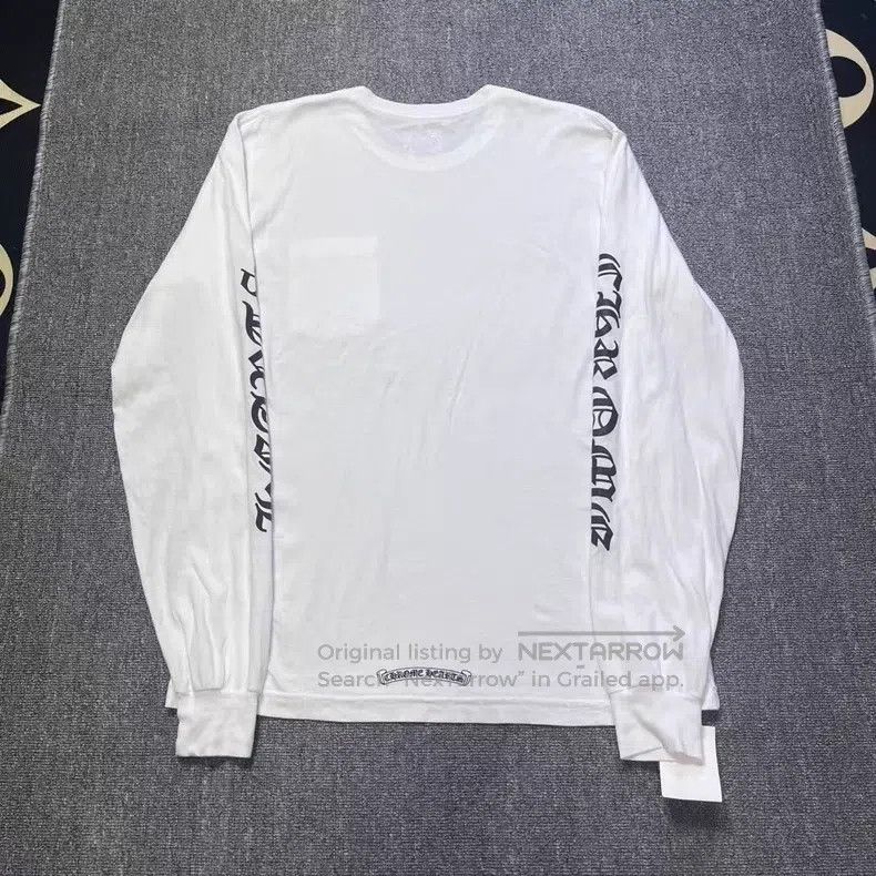 Chrome Hearts CHROME HEARTS Size L Sanskrit long sleeves with white neckl Size US L / EU 52-54 / 3 - 2 Thumbnail