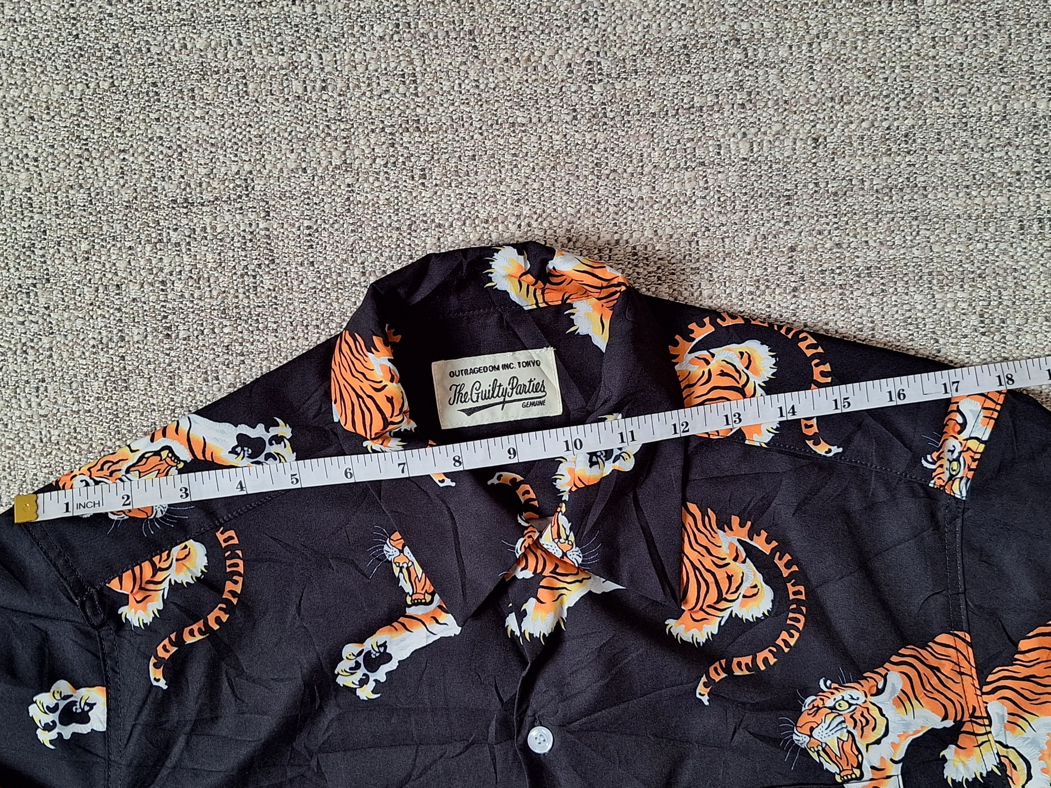 Wacko Maria THE GUILTY PARTIES WACKO MARIA Tiger Hawaiian Shirts Size US S / EU 44-46 / 1 - 11 Thumbnail