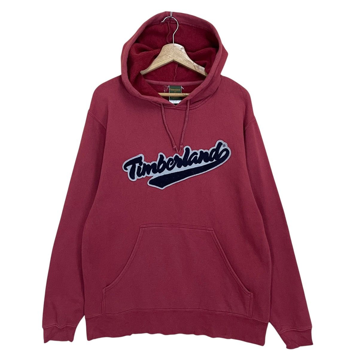 Japanese Brand Timberland Big Logo Embroidered Crewneck Hoodie Size US M / EU 48-50 / 2 - 1 Thumbnail