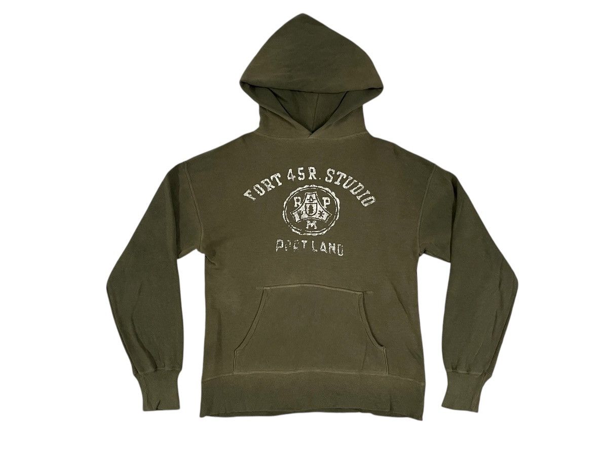 45rpm × Japanese Brand × Vintage 90s 45RPM RARE FADED HOODIE Size US S / EU 44-46 / 1 - 1 Thumbnail