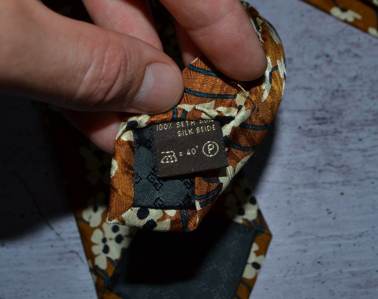 Givenchy × Vintage Givenchy Gentleman Vintage Tie 100% Silk Size ONE SIZE - 8 Thumbnail