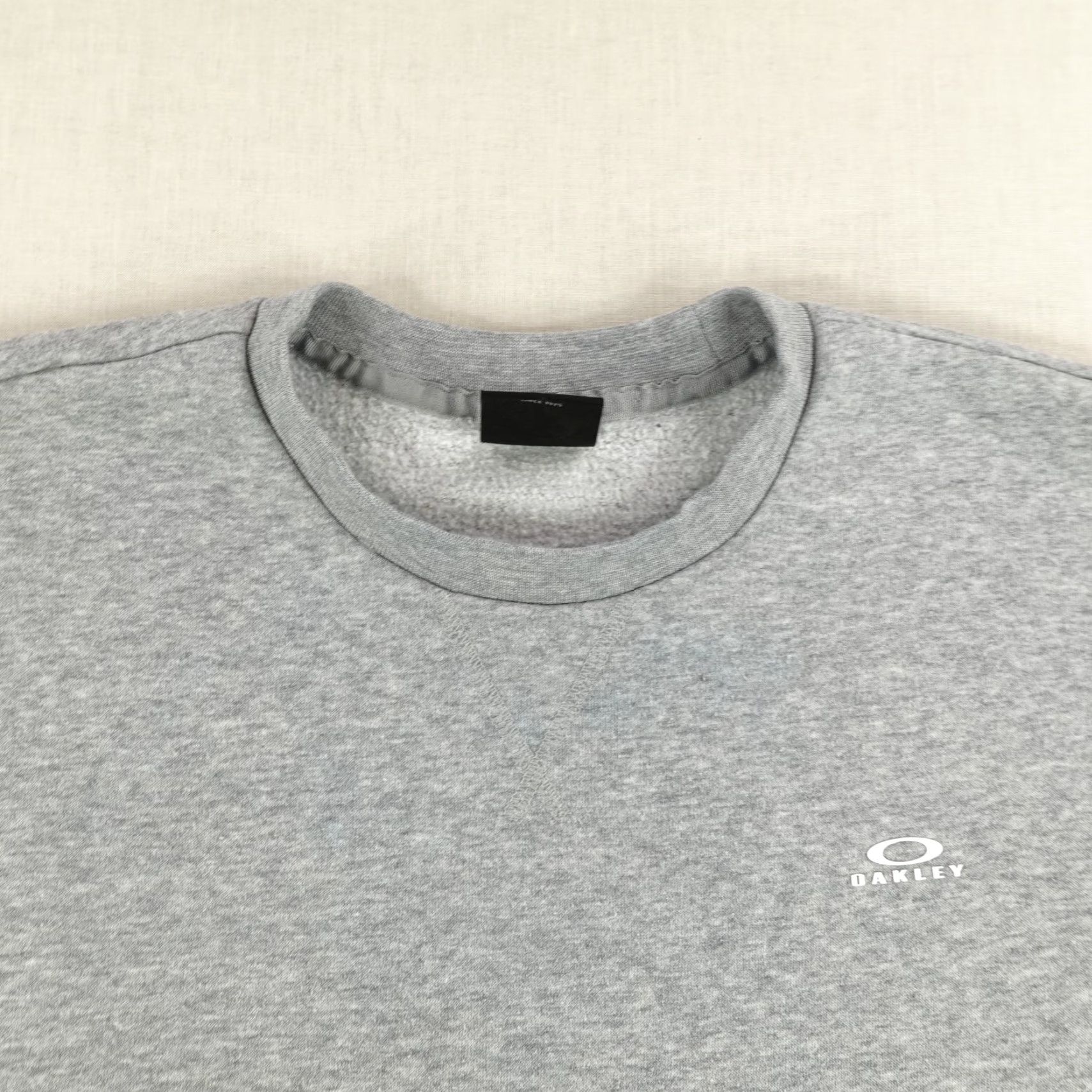 Oakley Oakley Sweatshirt Mens Medium Gray Fleece Crewneck Pullover Sweater Warmup Size US M / EU 48-50 / 2 - 2 Thumbnail