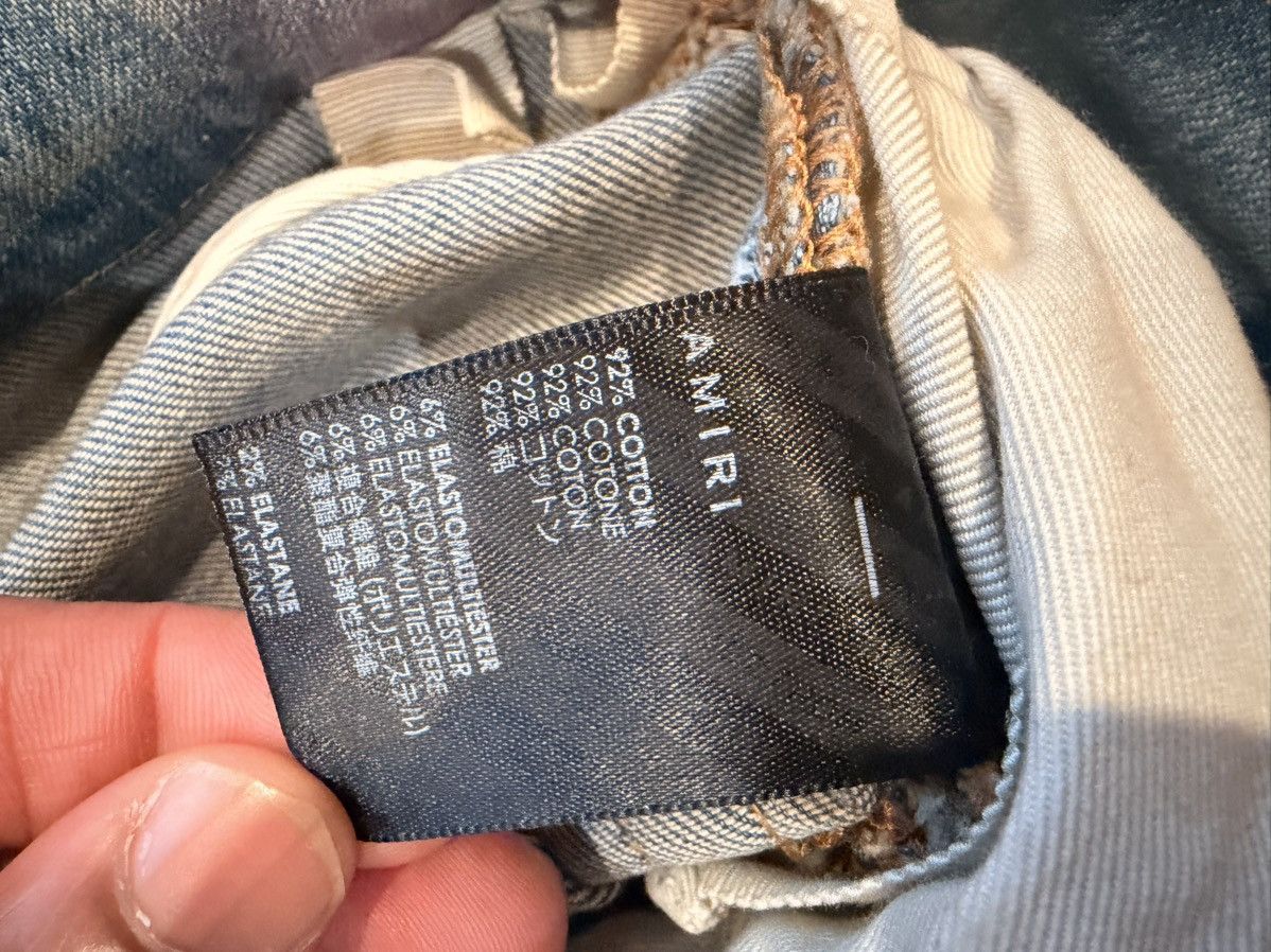 Amiri Amiri Indigo Stack Denim Size US 28 / EU 44 - 5 Thumbnail