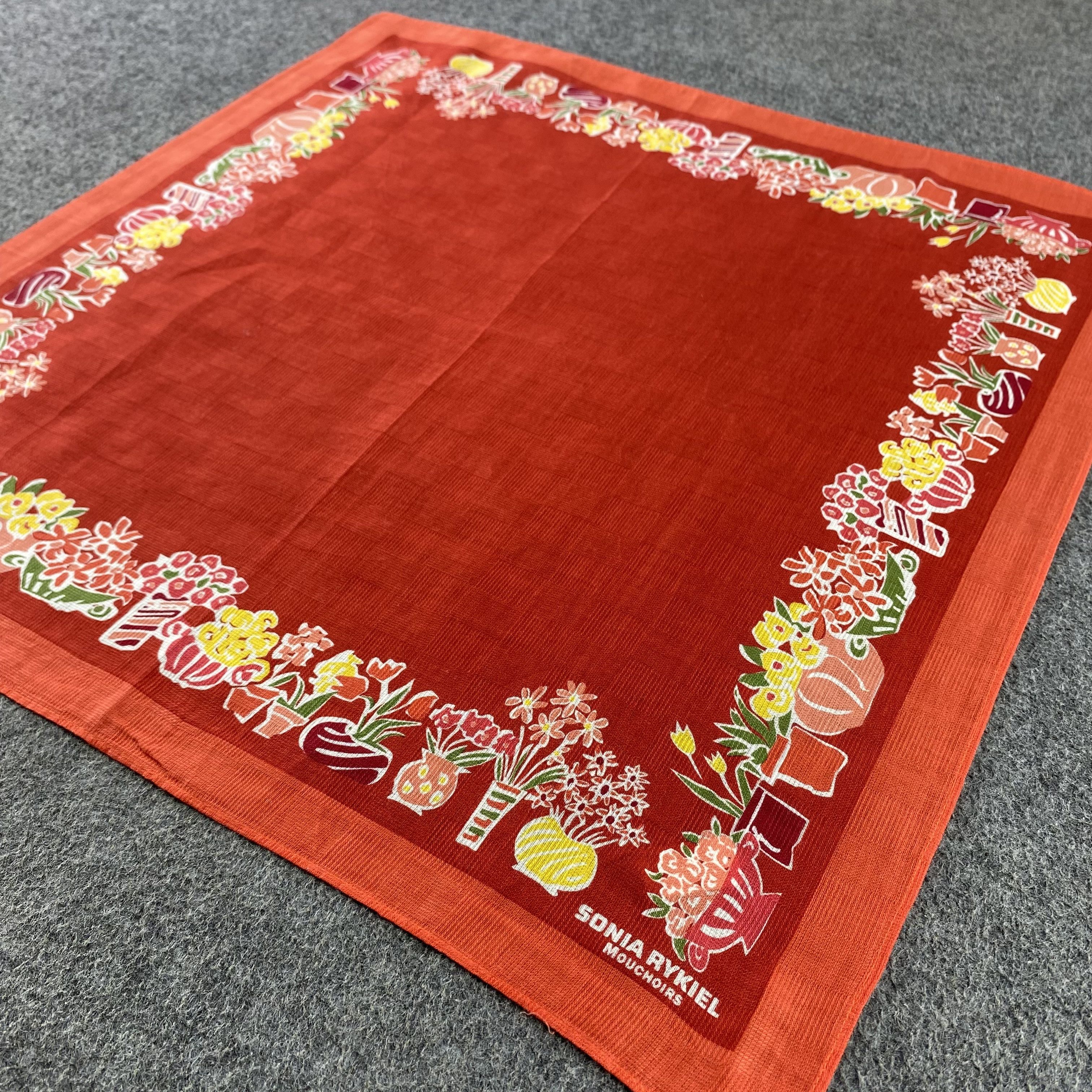 Sonia Rykiel Sonia Rykiel Handkerchief/Neckerchief/Bandana HC714 Size ONE SIZE - 2 Thumbnail