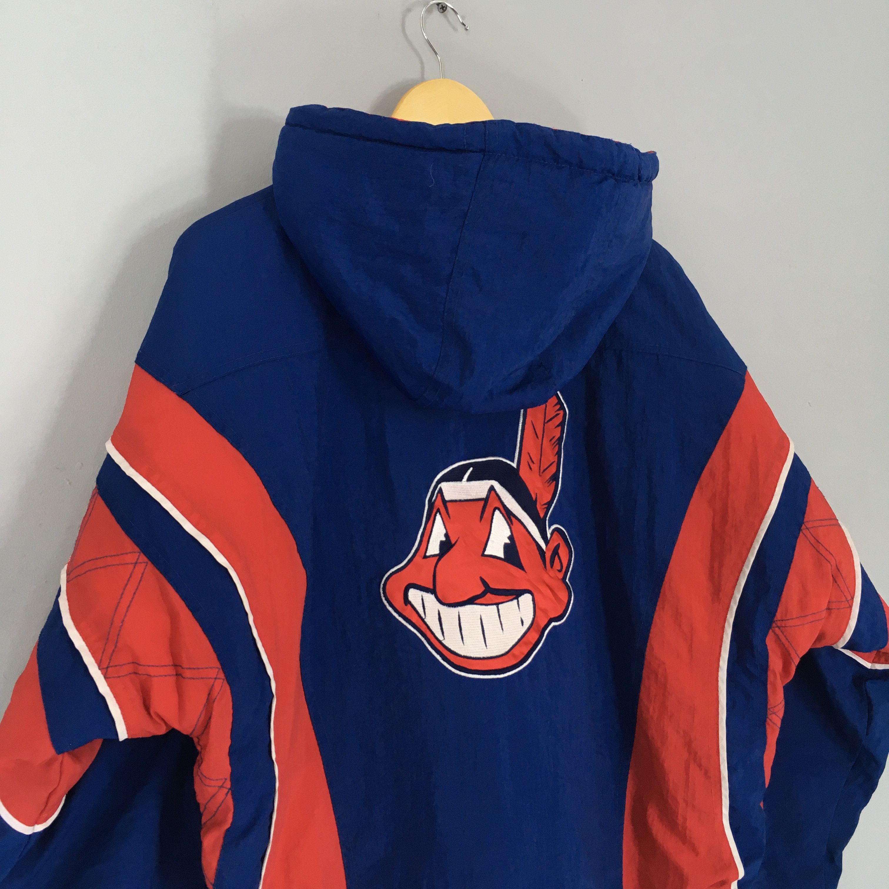 MLB × Starter × Vintage Vintage Cleveland Indians MLB Starter Jacket XLarge Size US XL / EU 56 / 4 - 7 Thumbnail