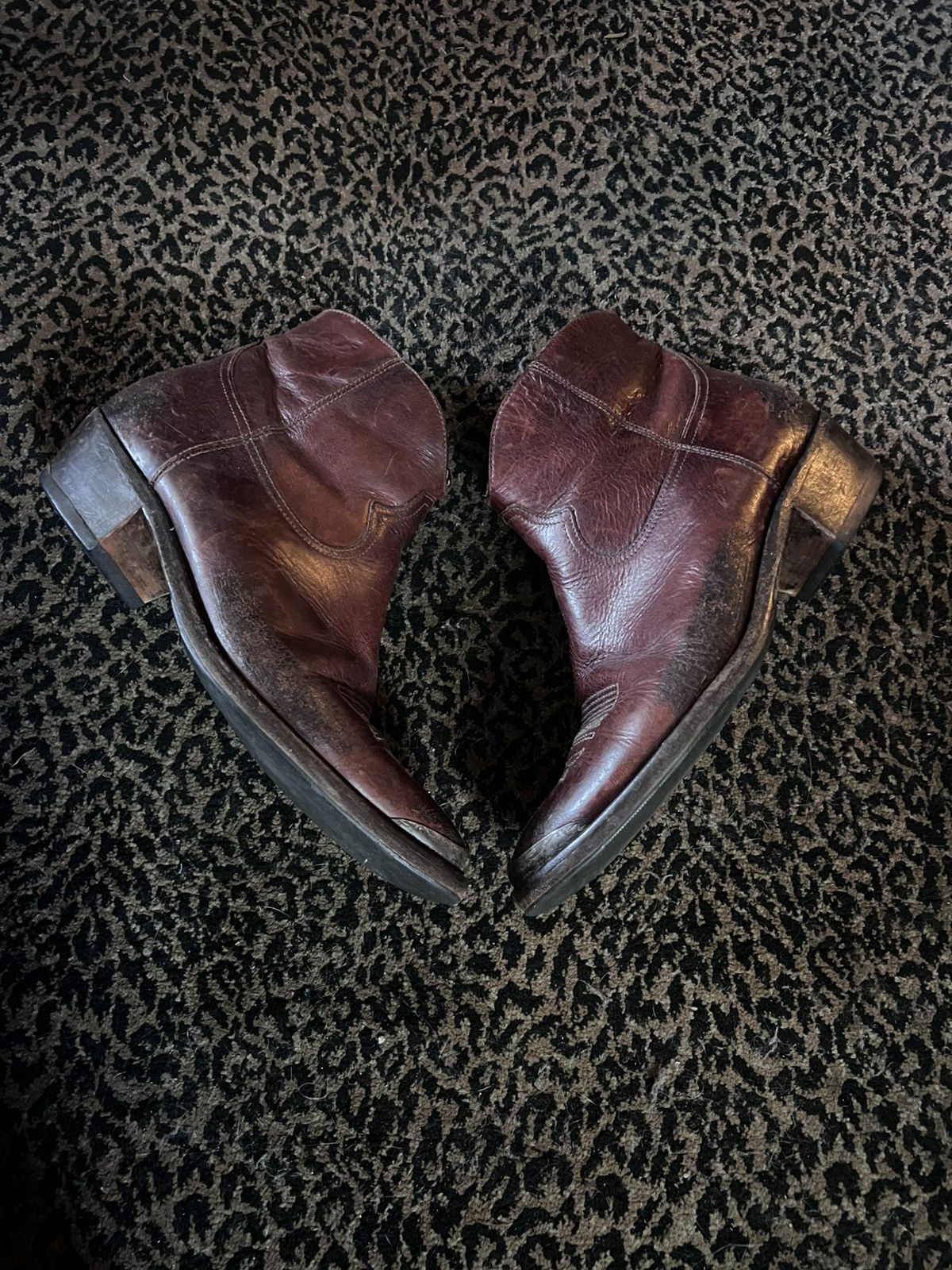 Golden Goose Golden goose vintage handmade leather cowboy boot Size US 10 / IT 40 - 1 Thumbnail