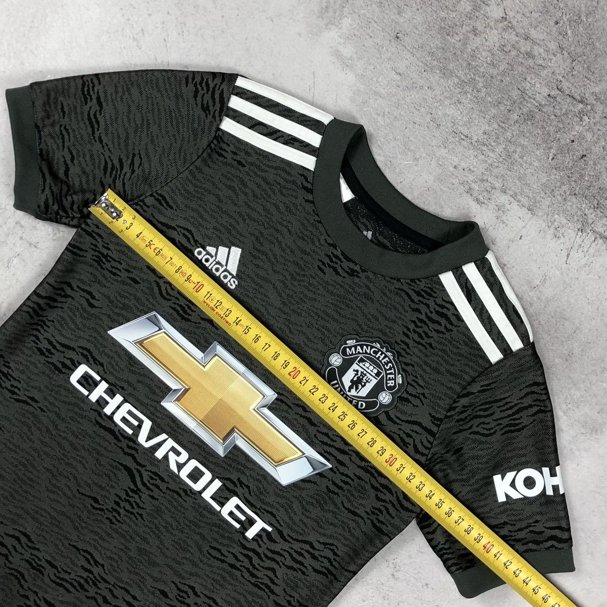 Adidas Manchester United 2020-2021 Adidas Away Soccer Kids Jersey Size US XXS / EU 40 - 17 Thumbnail