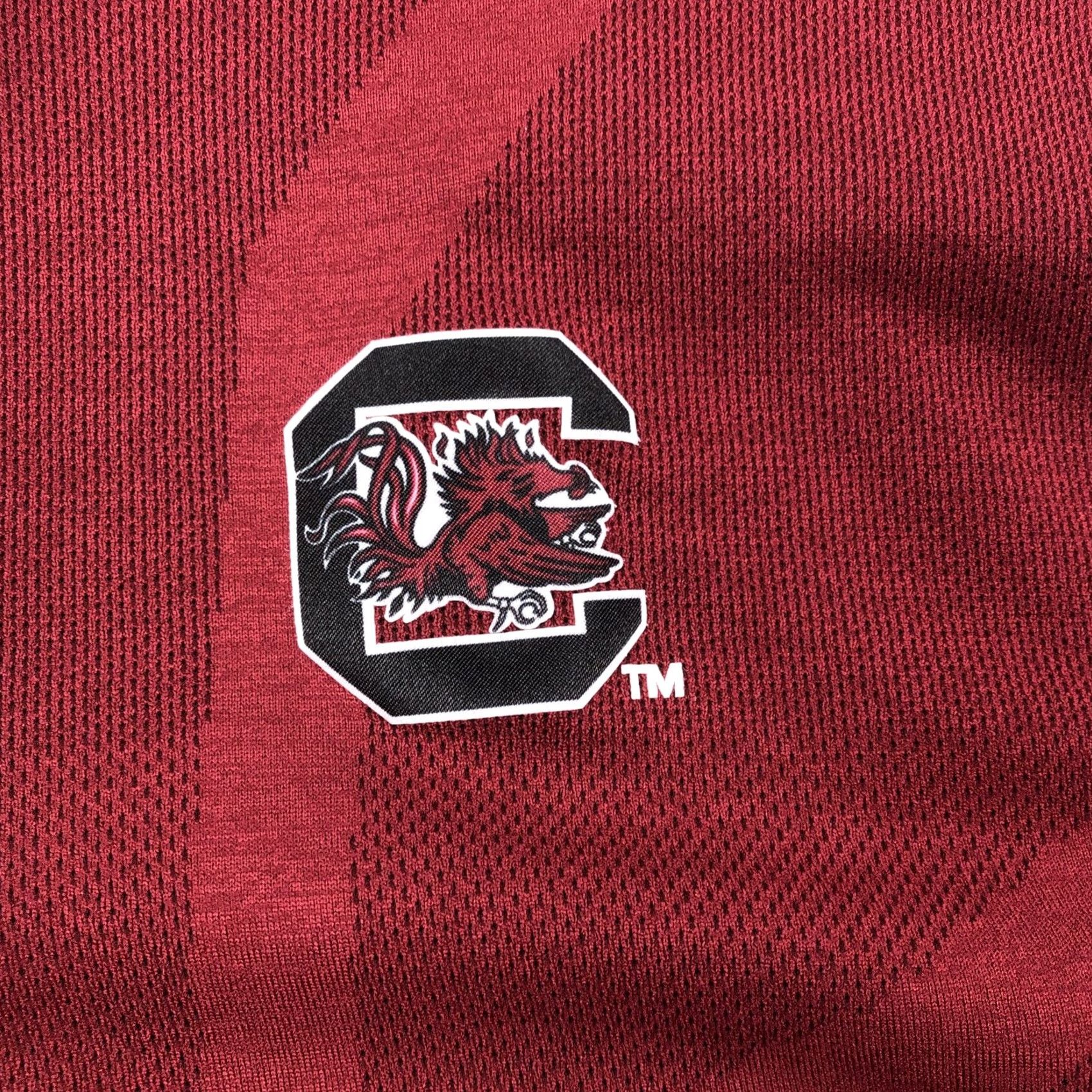 Under Armour Under Armour HeatGear Polo Shirt Red South Carolina Gamecocks Mens L Loose Fit Shirt Polo Size US L / EU 52-54 / 3 - 3 Thumbnail
