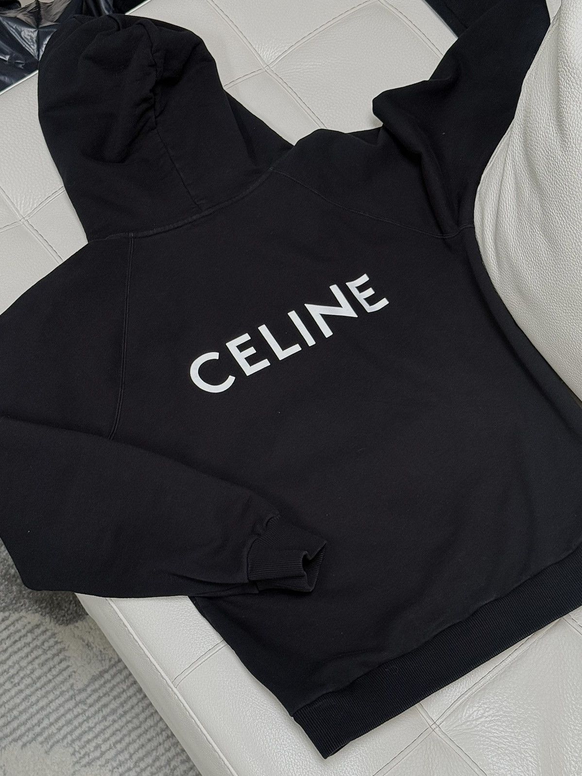 Celine Celine Back print hoodie Size US L / EU 52-54 / 3 - 1 Thumbnail