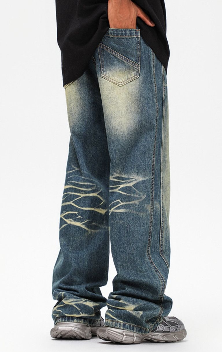 Japanese Brand × Jean Washed vintage loose micro flare jeans Size US 32 / EU 48 - 2 Thumbnail