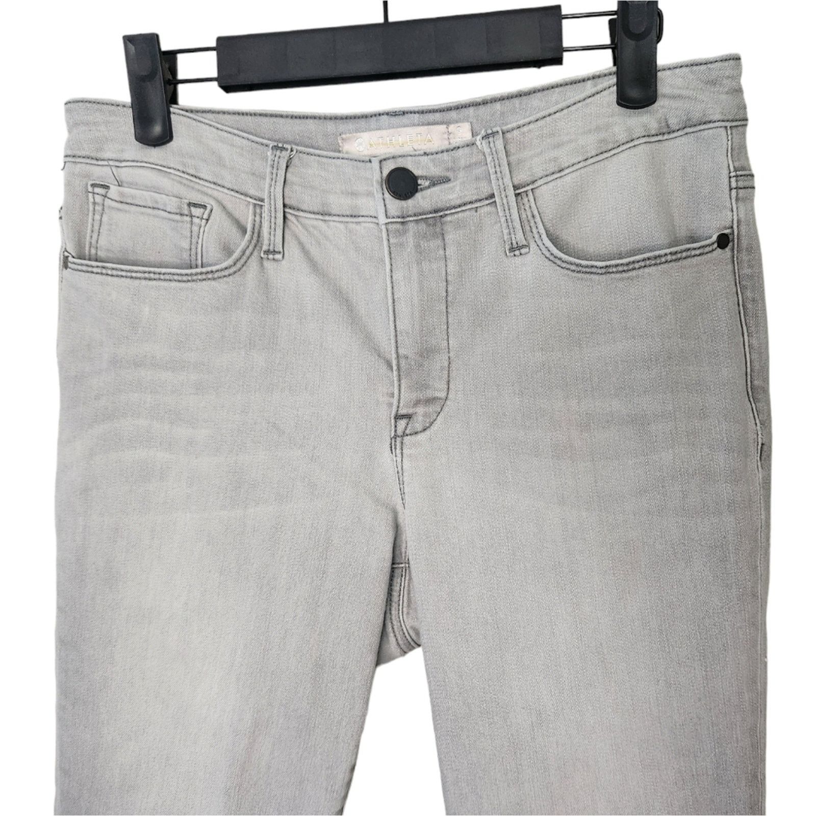Athleta Athleta Sculptek gray ankle jeans 8 Size 30" / US 8 / IT 44 - 4 Thumbnail