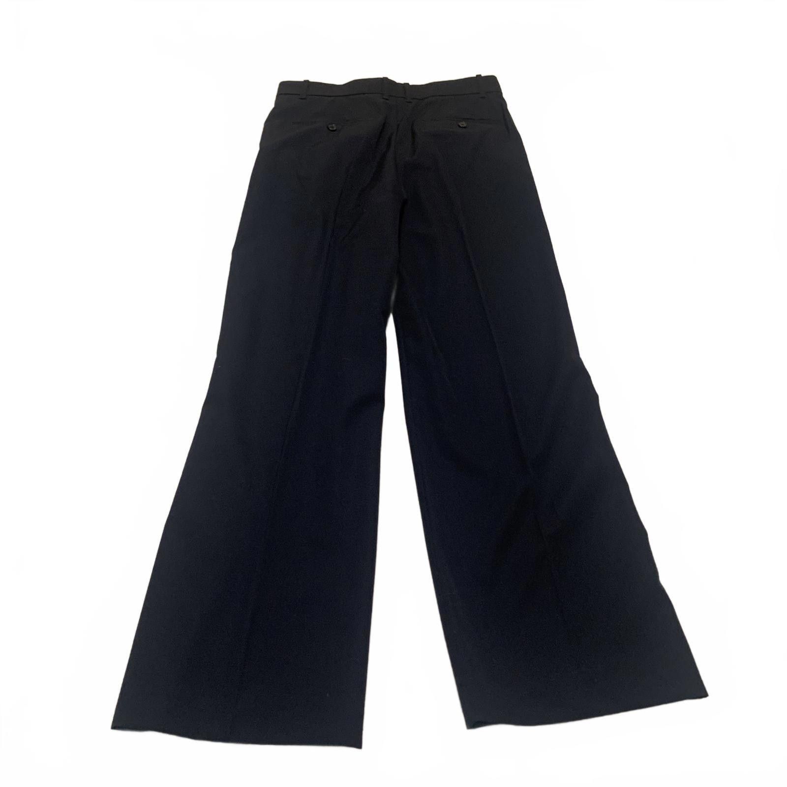 Zara Zara Women's Size Small Navy Blue Chino Pants Size 28" / US 6 / IT 42 - 2 Thumbnail