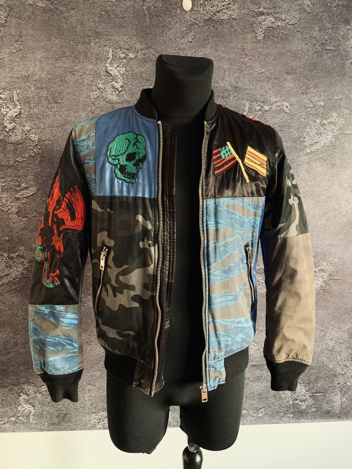 Diesel Diesel Get Up Question Everything Japanese Skull Bomber Size US S / EU 44-46 / 1 - 1 Thumbnail
