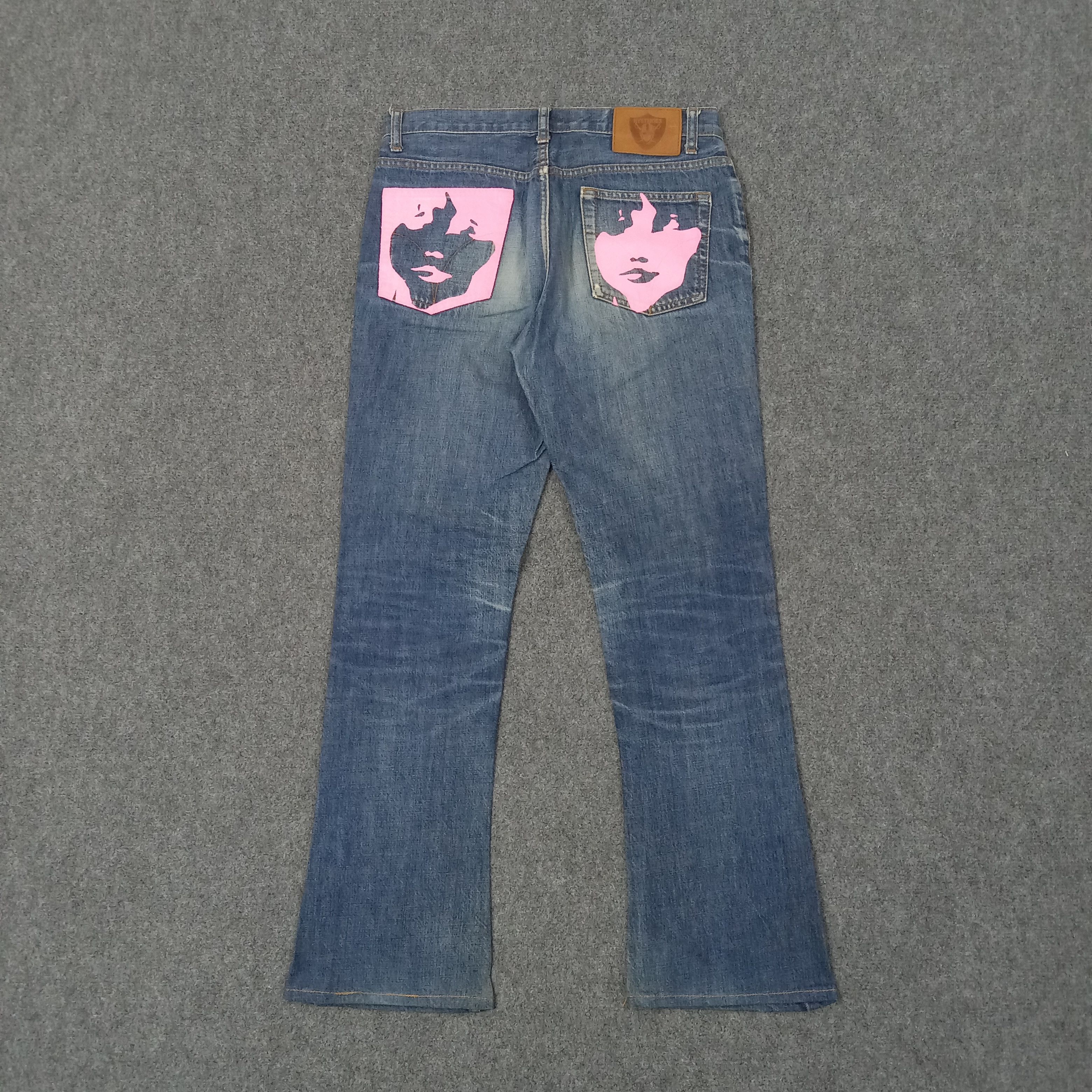 Hysteric Glamour Hysteric Glamour Japanese Brand Denim Jeans C244N13 Size US 29 - 1 Thumbnail