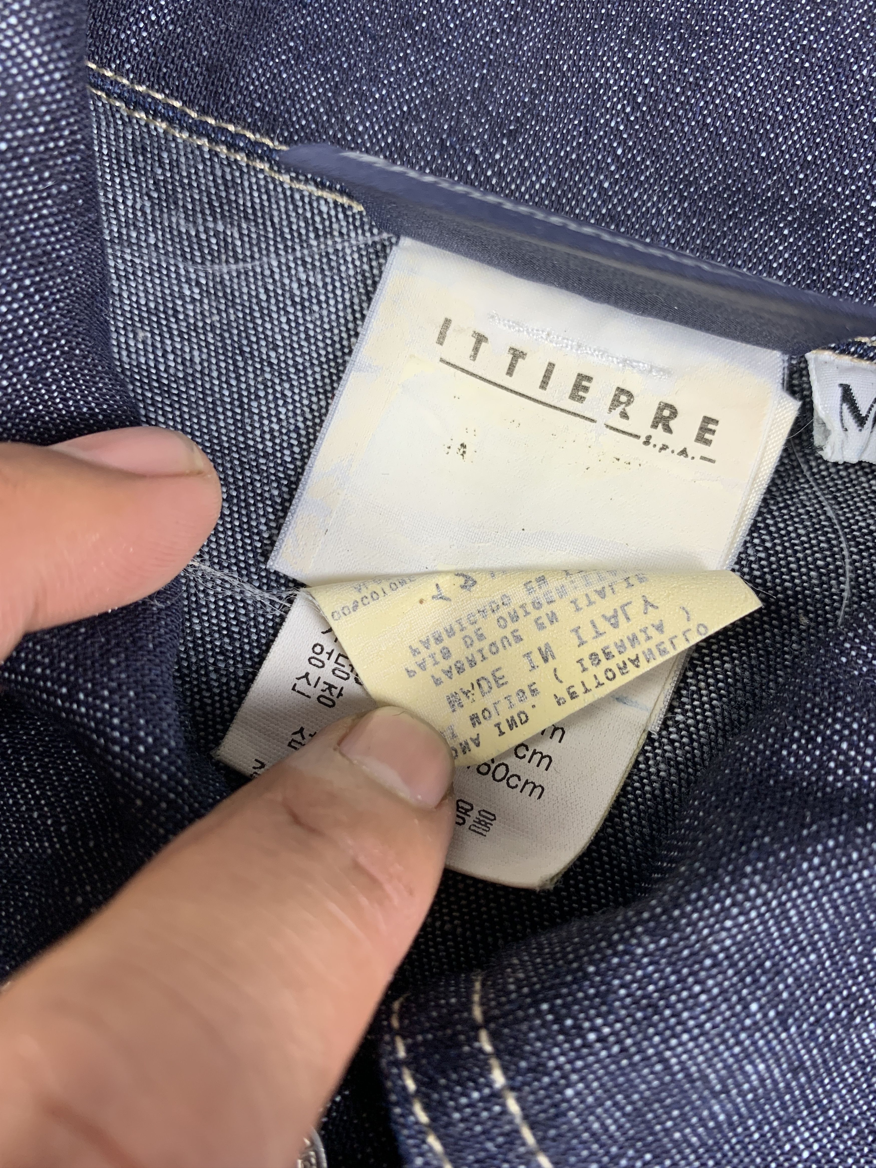 Versace Jeans Couture Versace Jeans Couture Indigo Snap Jeans Vest (M) Size M / US 6-8 / IT 42-44 - 9 Thumbnail