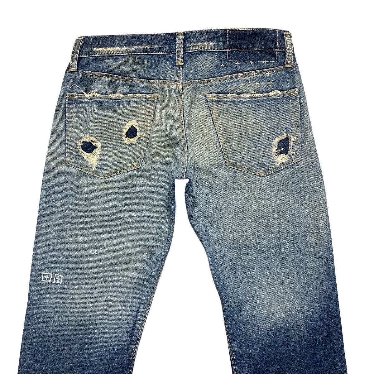 Ksubi Ksubi Scooter Vintage Indigo Distressed Jeans Size US 28 / EU 44 - 10 Thumbnail