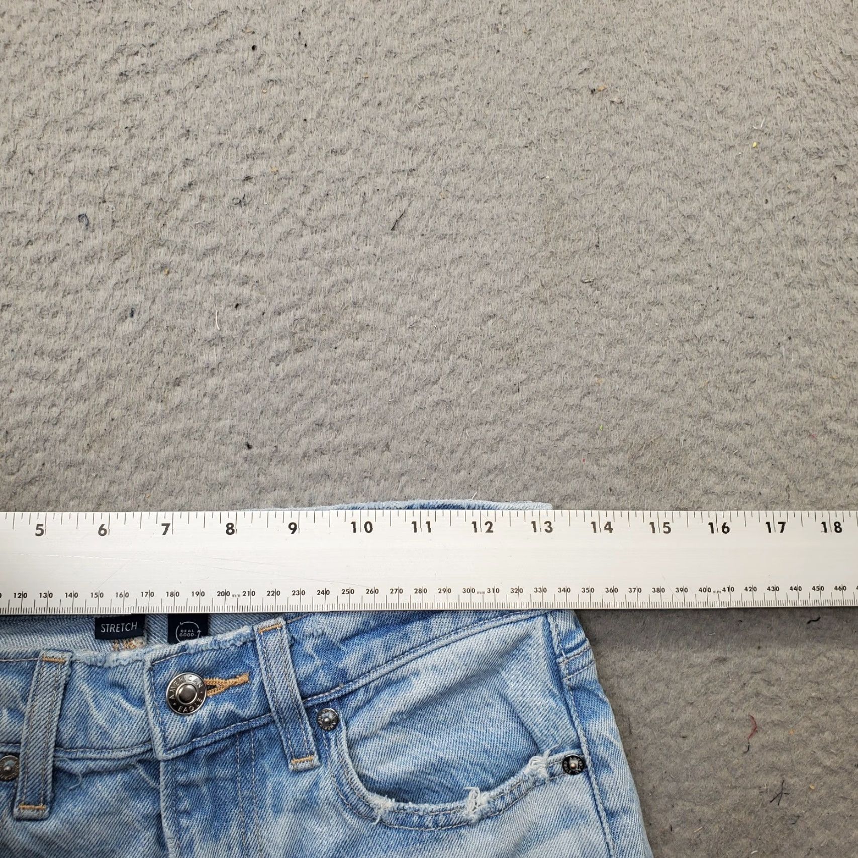 American Eagle Outfitters American Eagle Outfitters Jeans Womens 2 Blue Denim Straight 5-Pocket High Rise Inseam 29.75" XS? Size 26" / US 2 / IT 38 - 6 Thumbnail