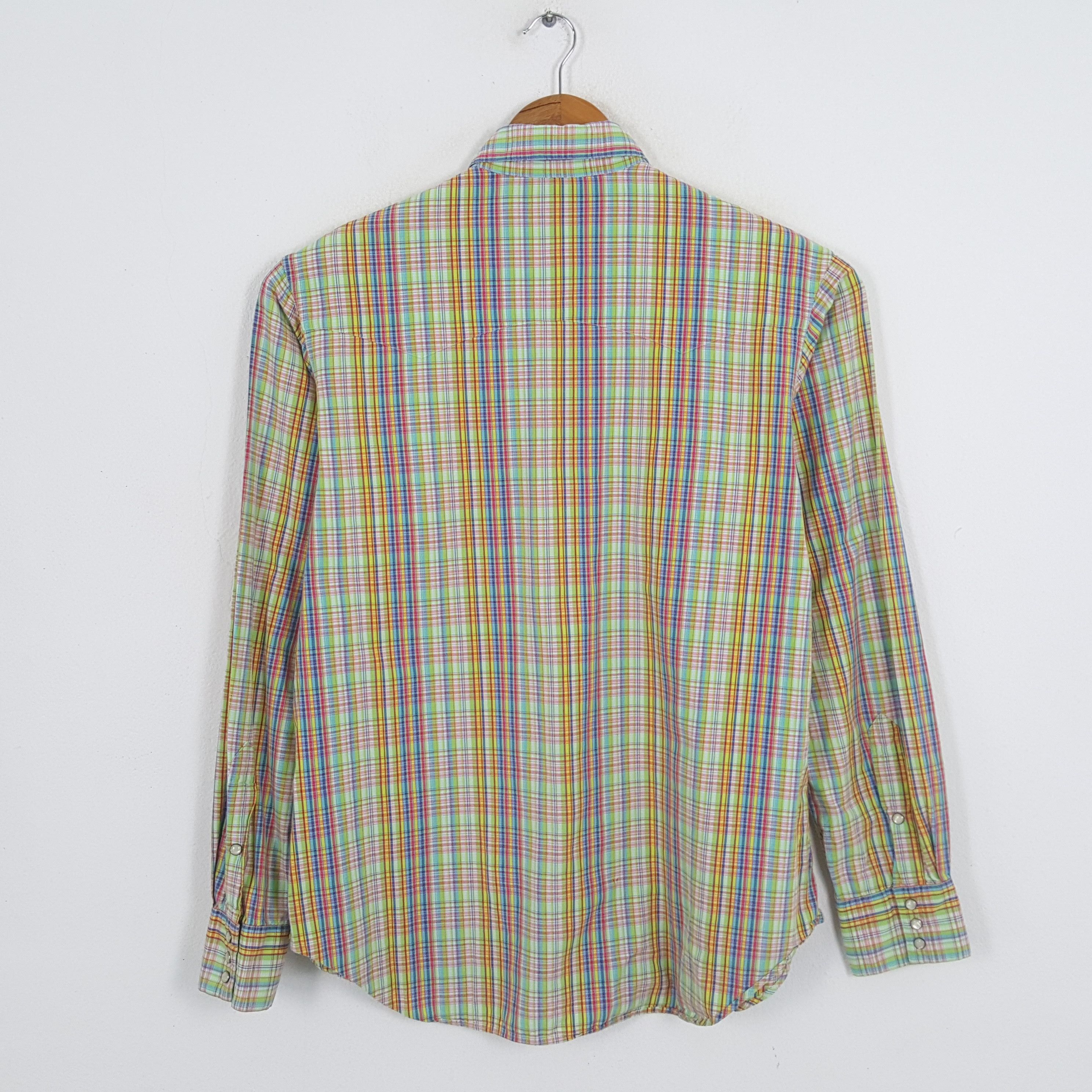 Polo Ralph Lauren × Vintage Vintage POLO by RALPH LAUREN Fashion Brand Western Shirts Size US L / EU 52-54 / 3 - 3 Thumbnail