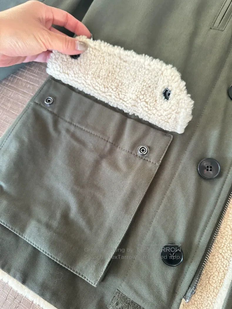 Valentino Valentino Army green lambswool foreign army green lambswoo Size M / US 6-8 / IT 42-44 - 4 Thumbnail